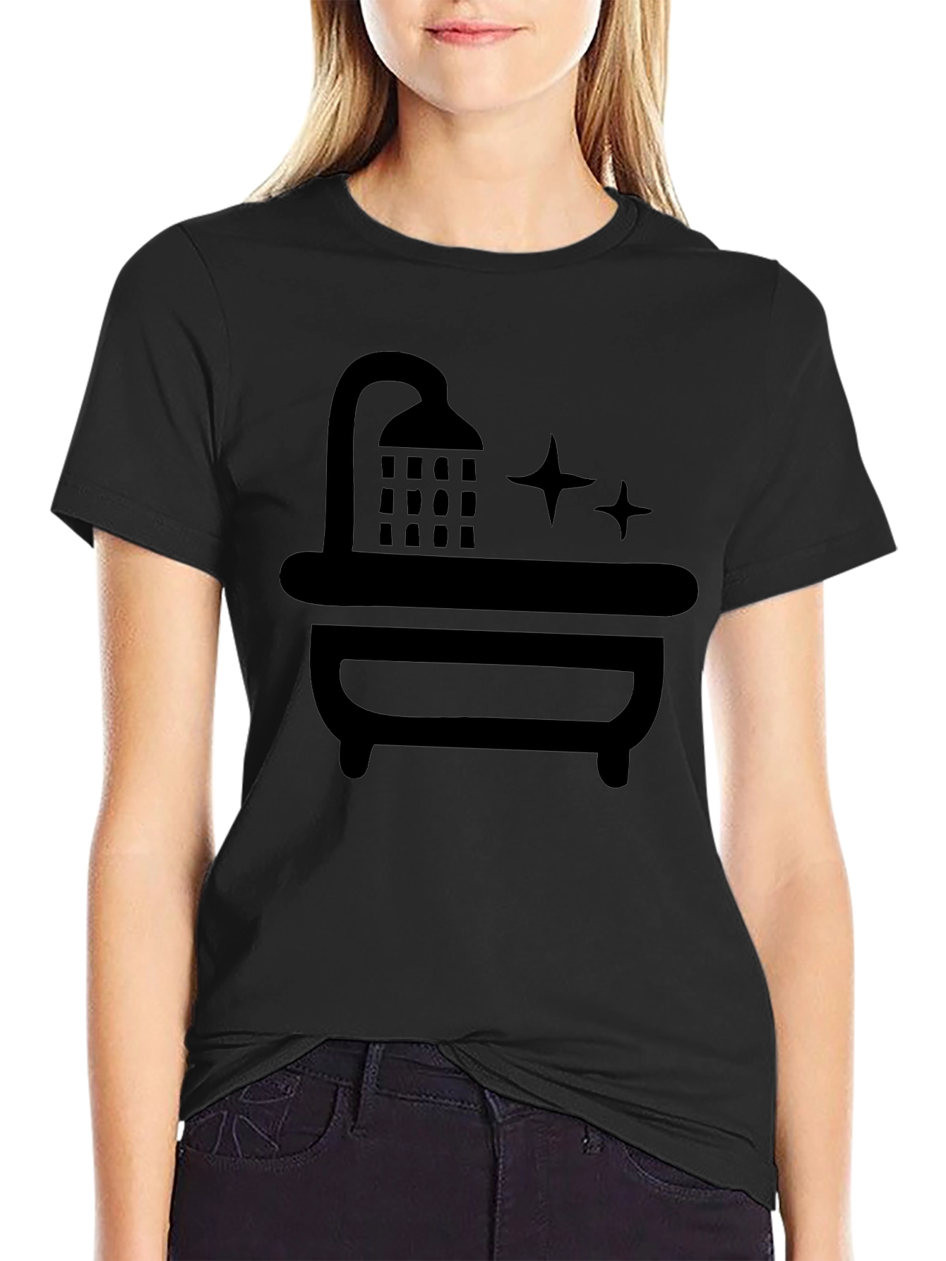 Shower Time T-Shirt - Relaxing Bath Design