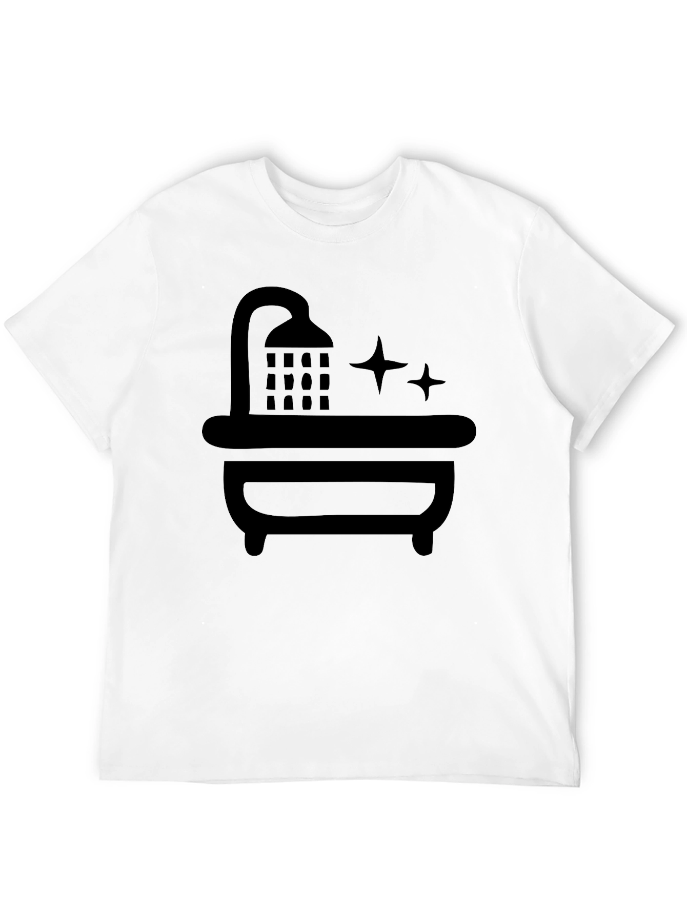 Shower Time T-Shirt - Relaxing Bath Design