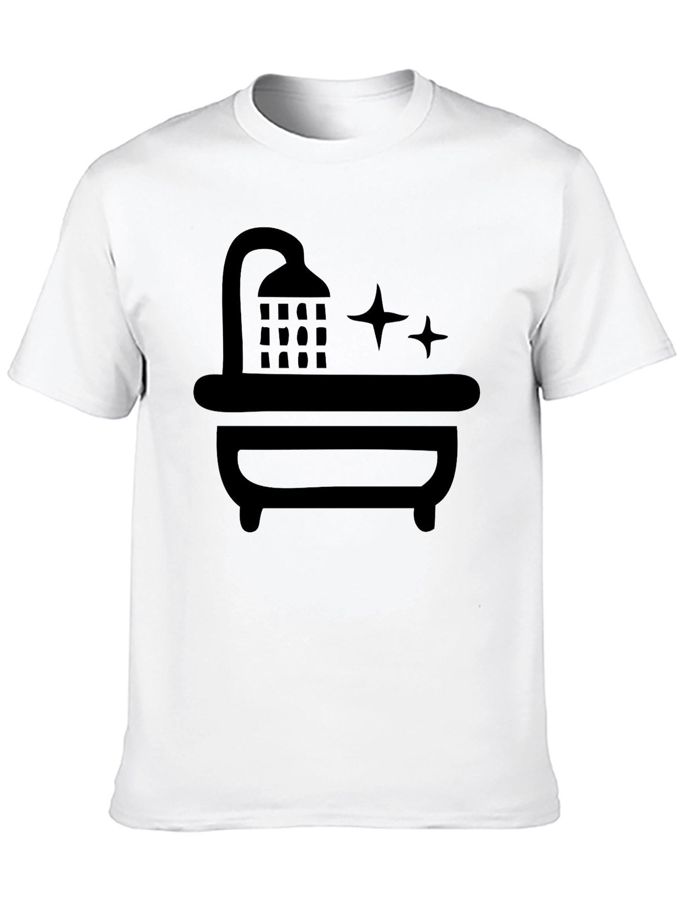 Shower Time T-Shirt - Relaxing Bath Design