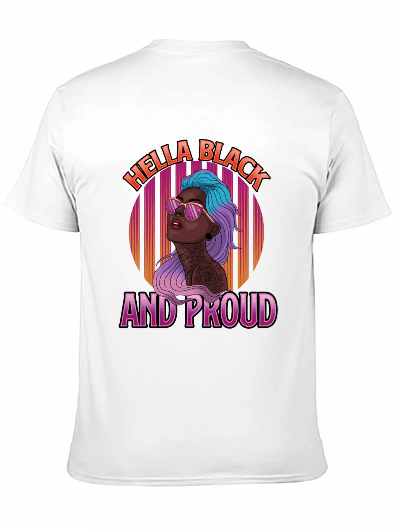 Hella Black and Proud Graphic T-Shirt