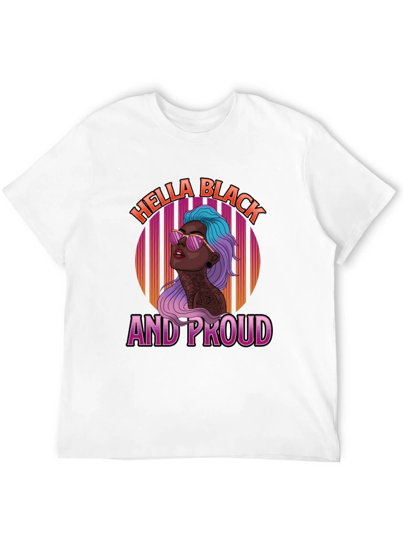 Hella Black and Proud Graphic T-Shirt
