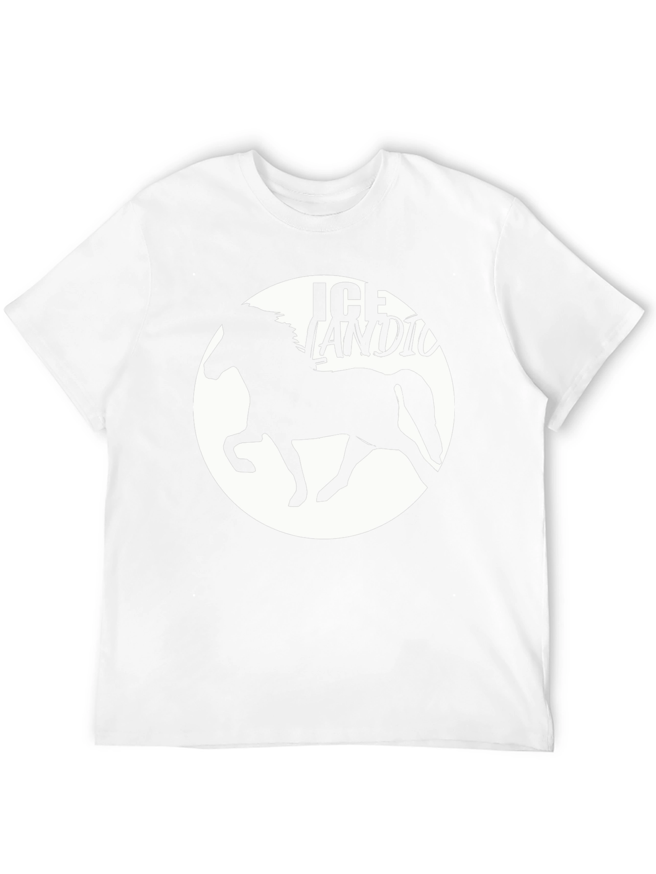 Icelandic Horse Silhouette T-Shirt