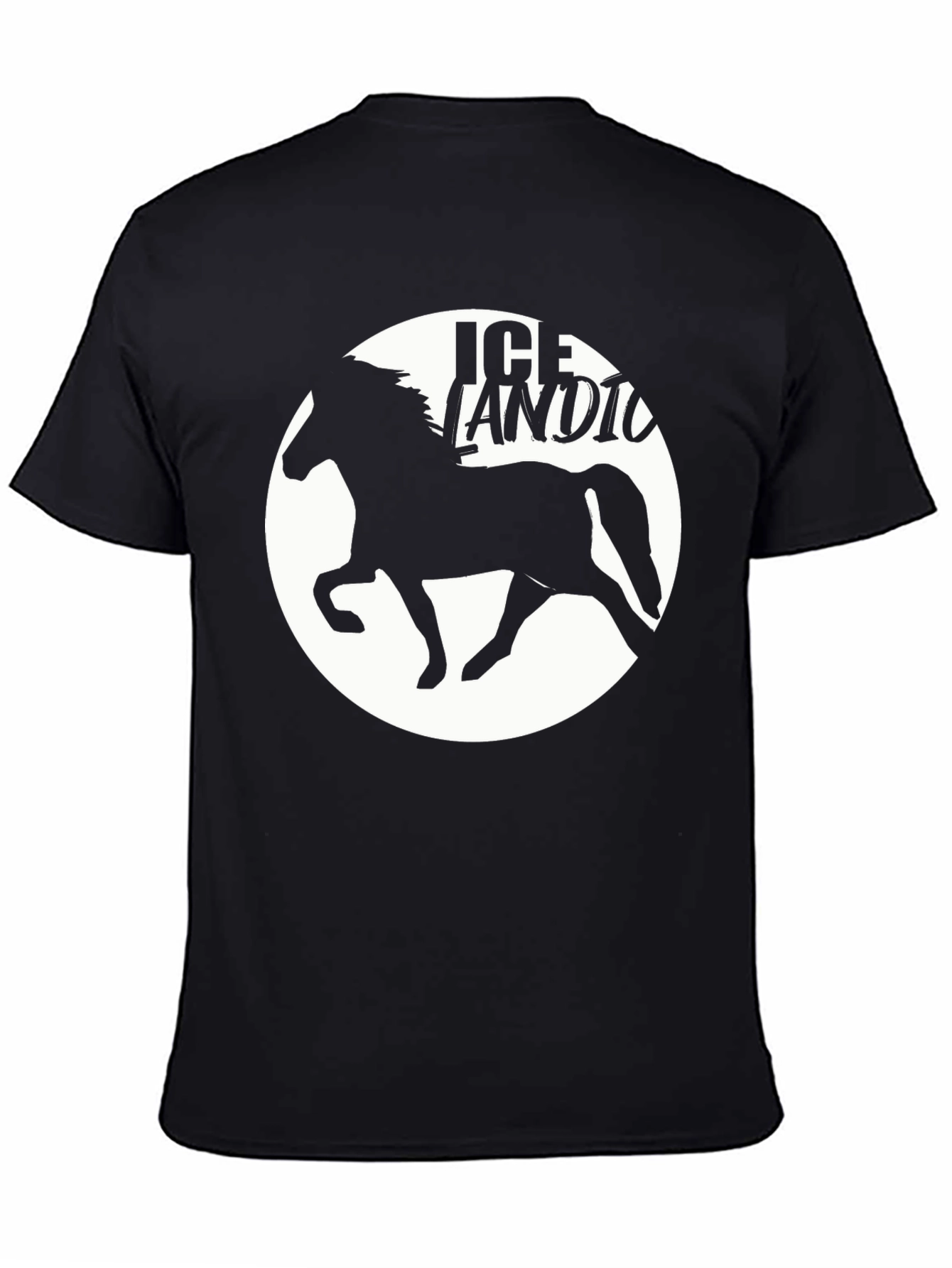 Icelandic Horse Silhouette T-Shirt