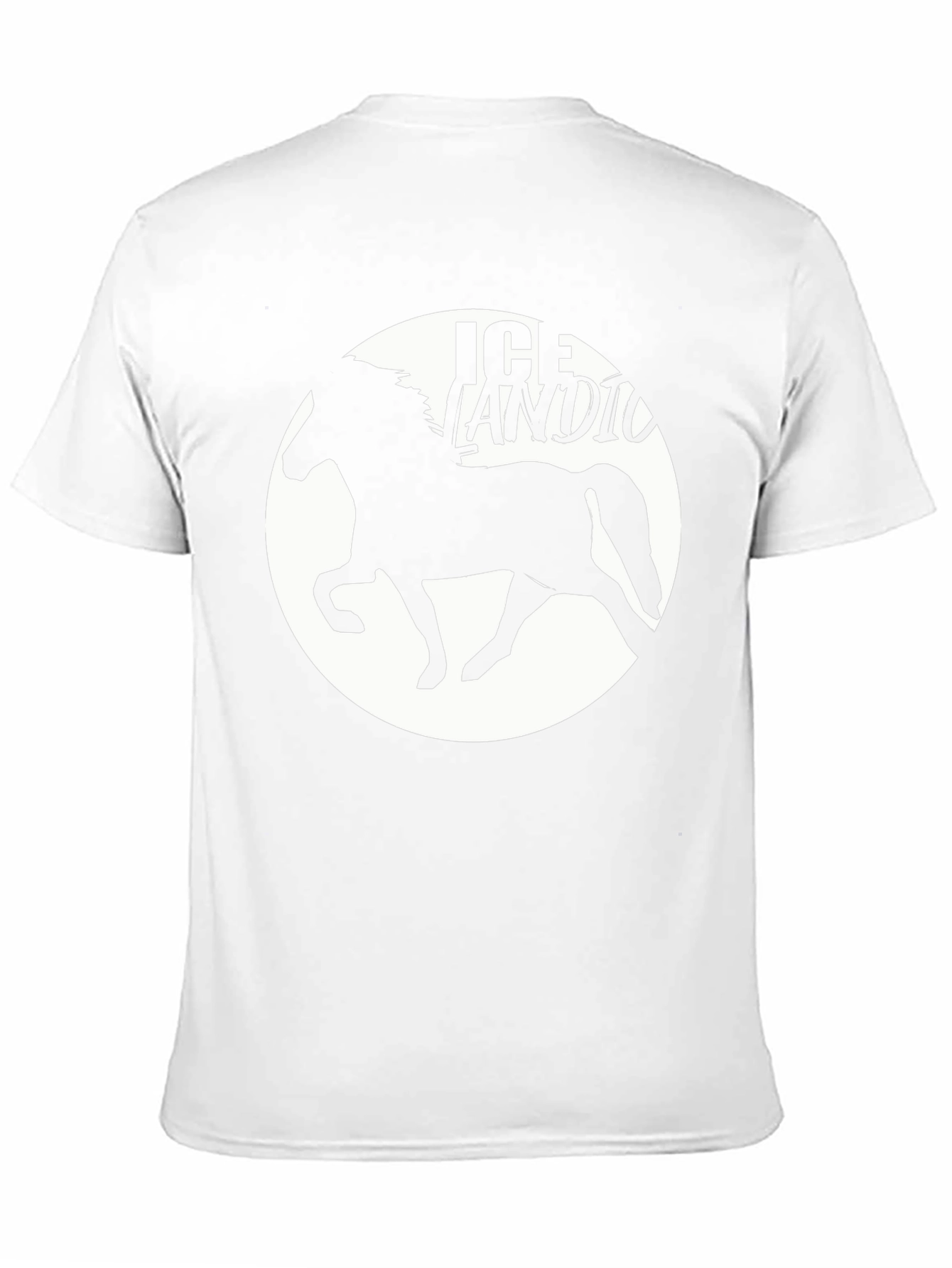 Icelandic Horse Silhouette T-Shirt