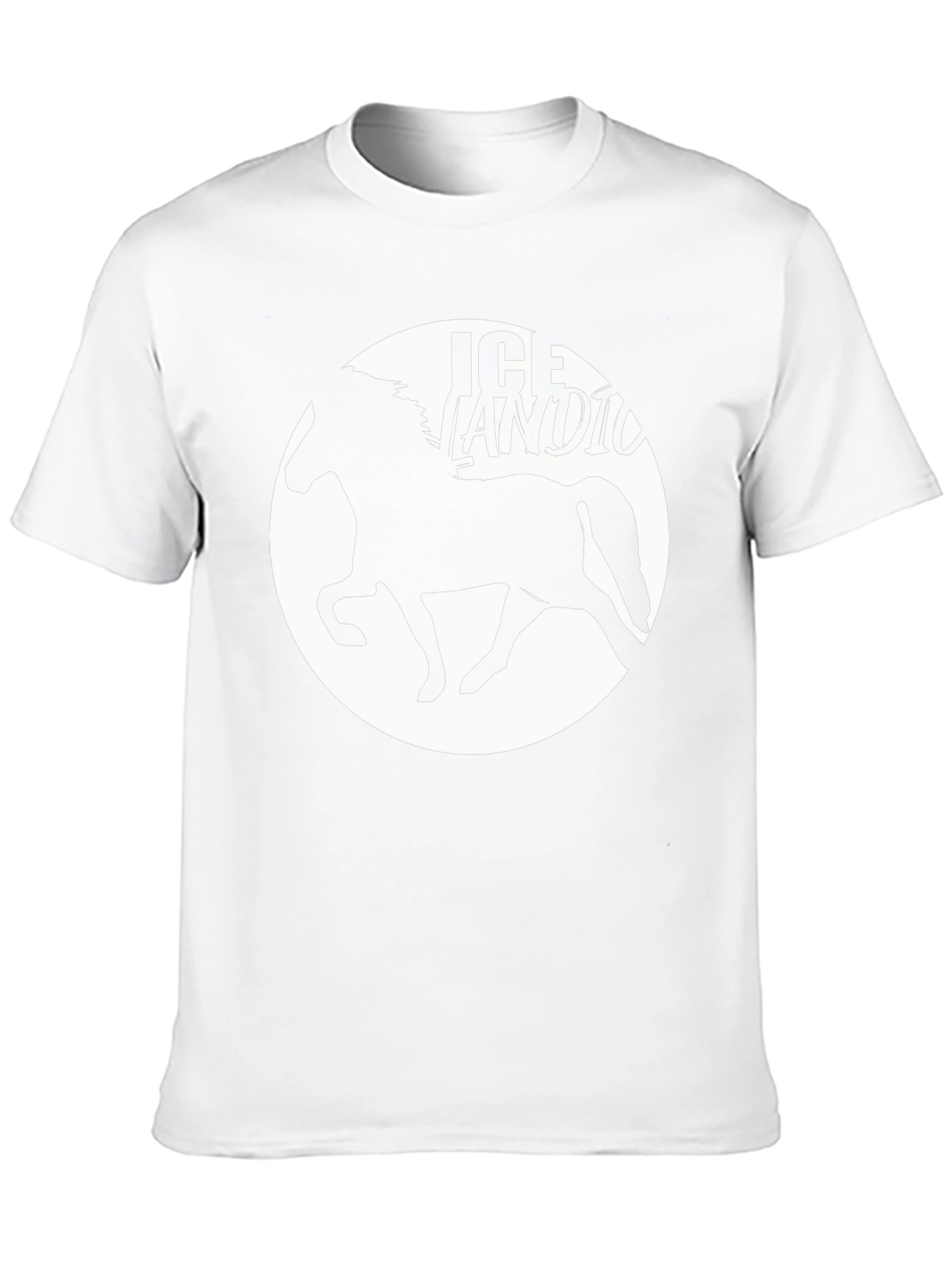 Icelandic Horse Silhouette T-Shirt