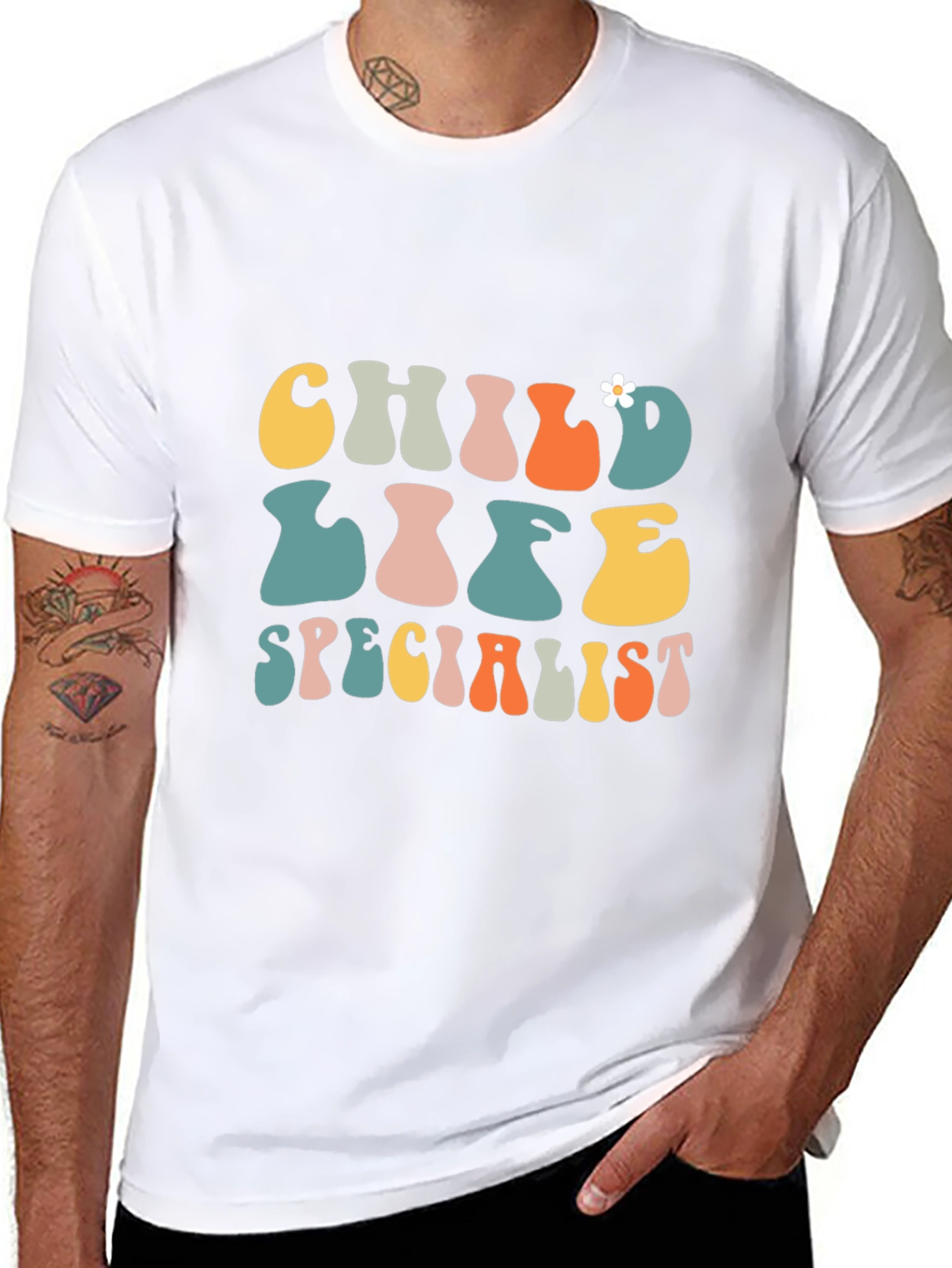 Child Life Specialist Retro T-Shirt