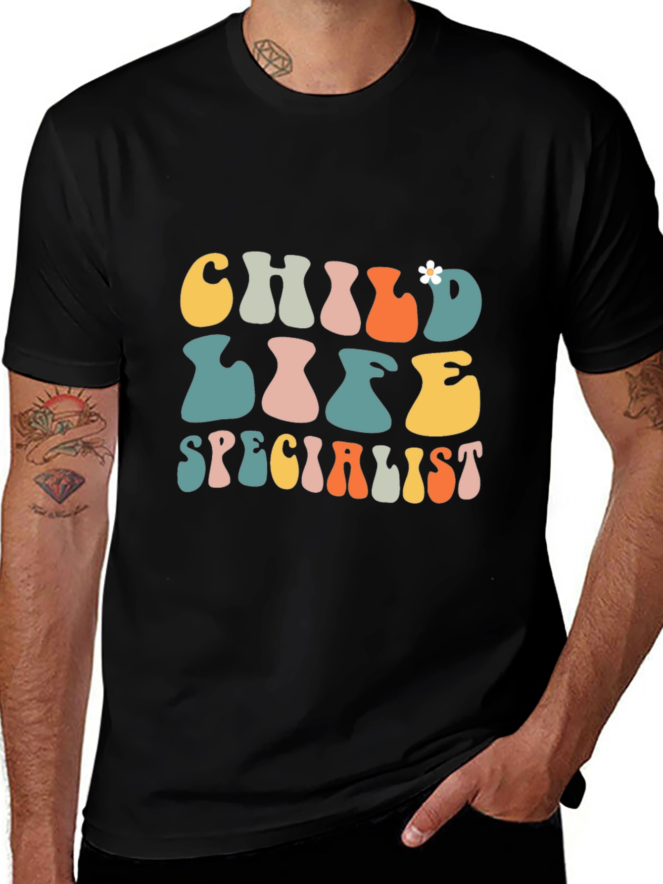Child Life Specialist Retro T-Shirt