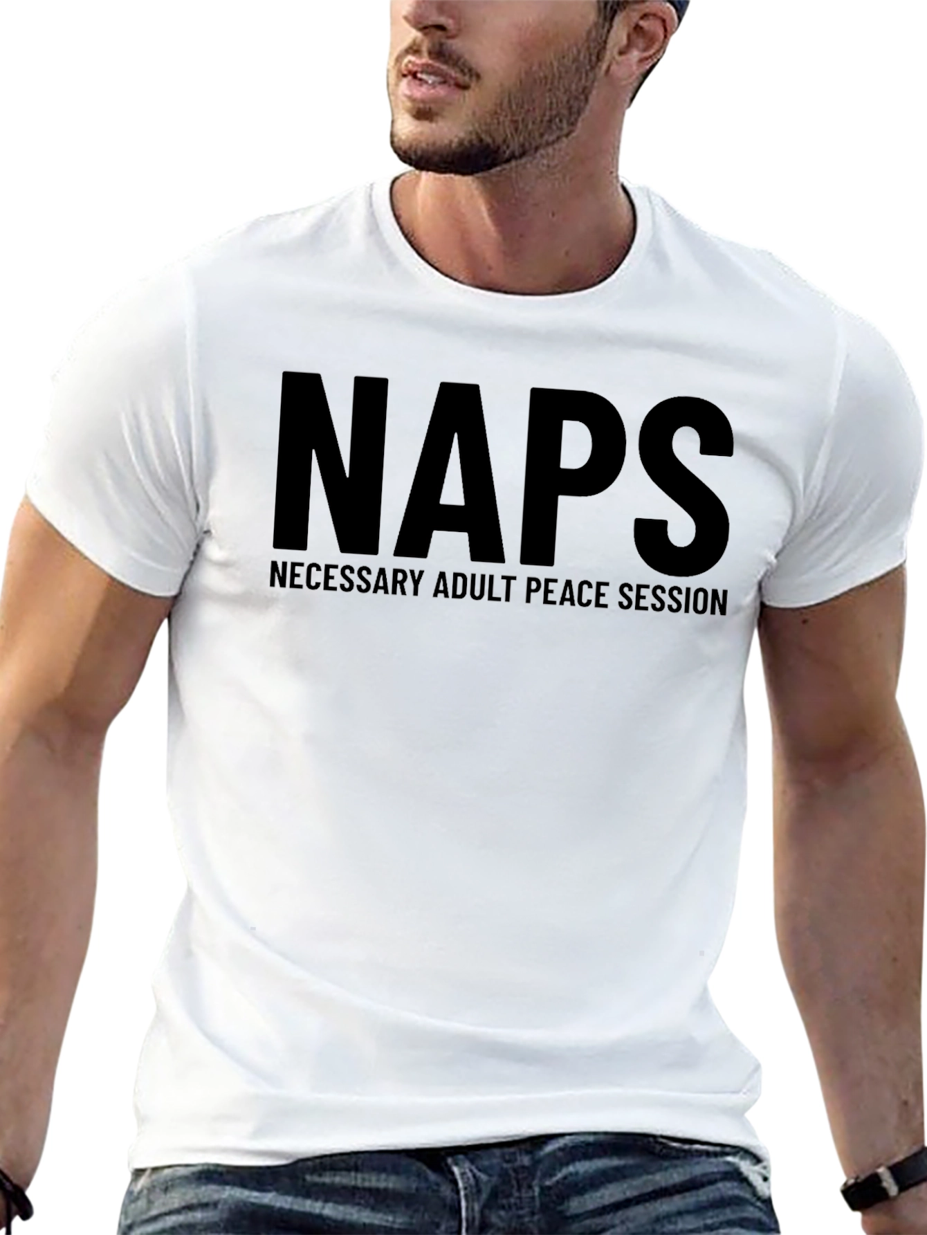 NAPS Necessary Adult Peace Session Graphic Tee