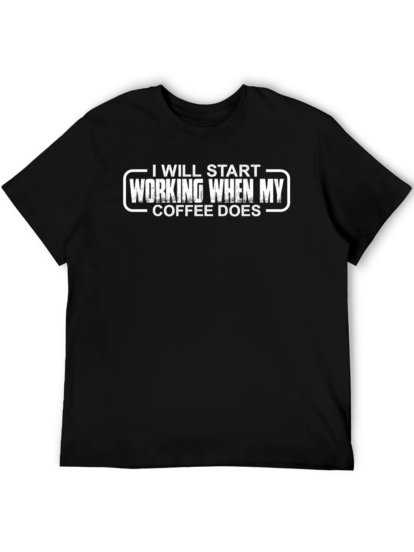 Coffee Powered T-Shirt - Funny Slogan Tee