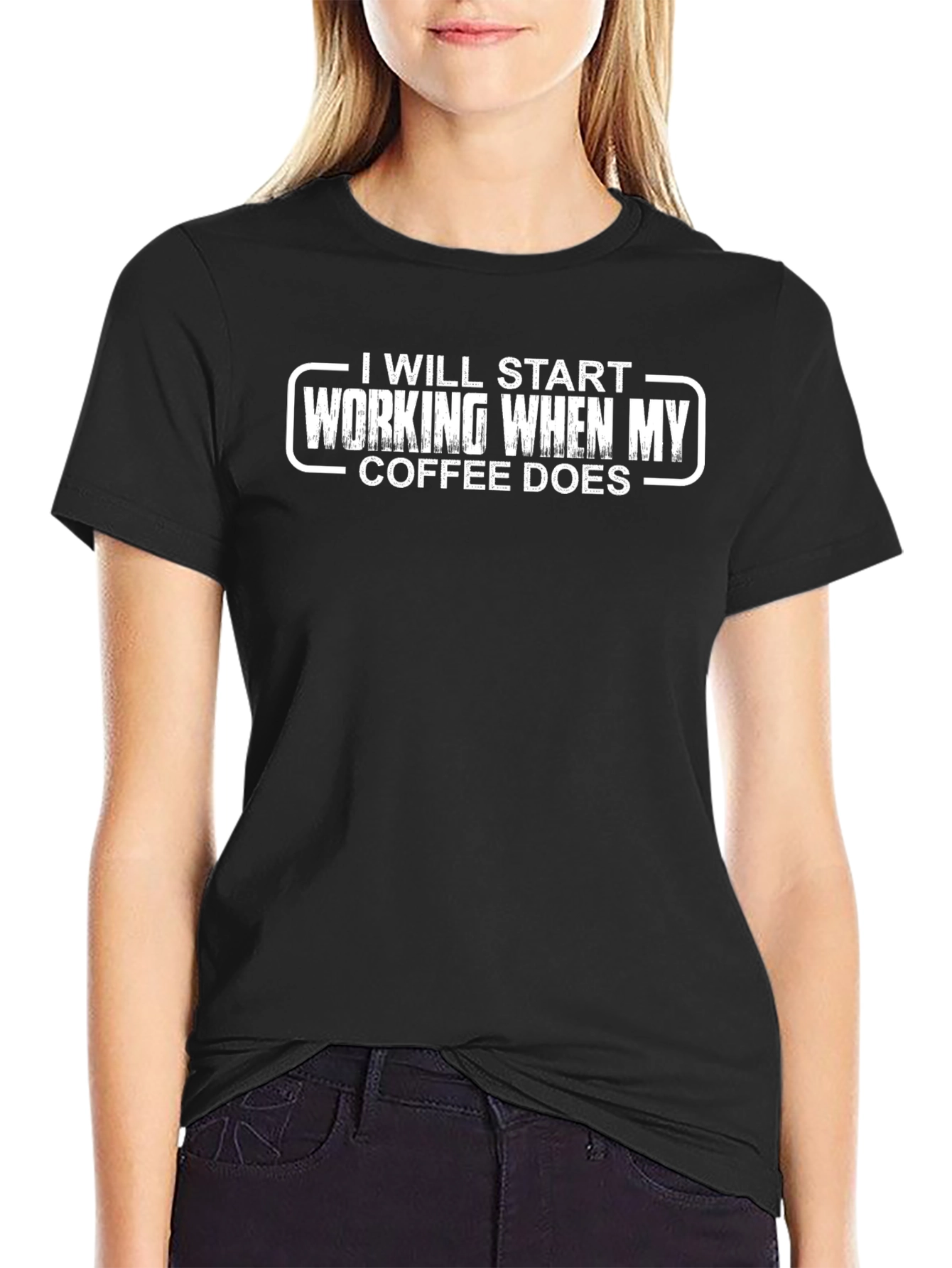 Coffee Powered T-Shirt - Funny Slogan Tee
