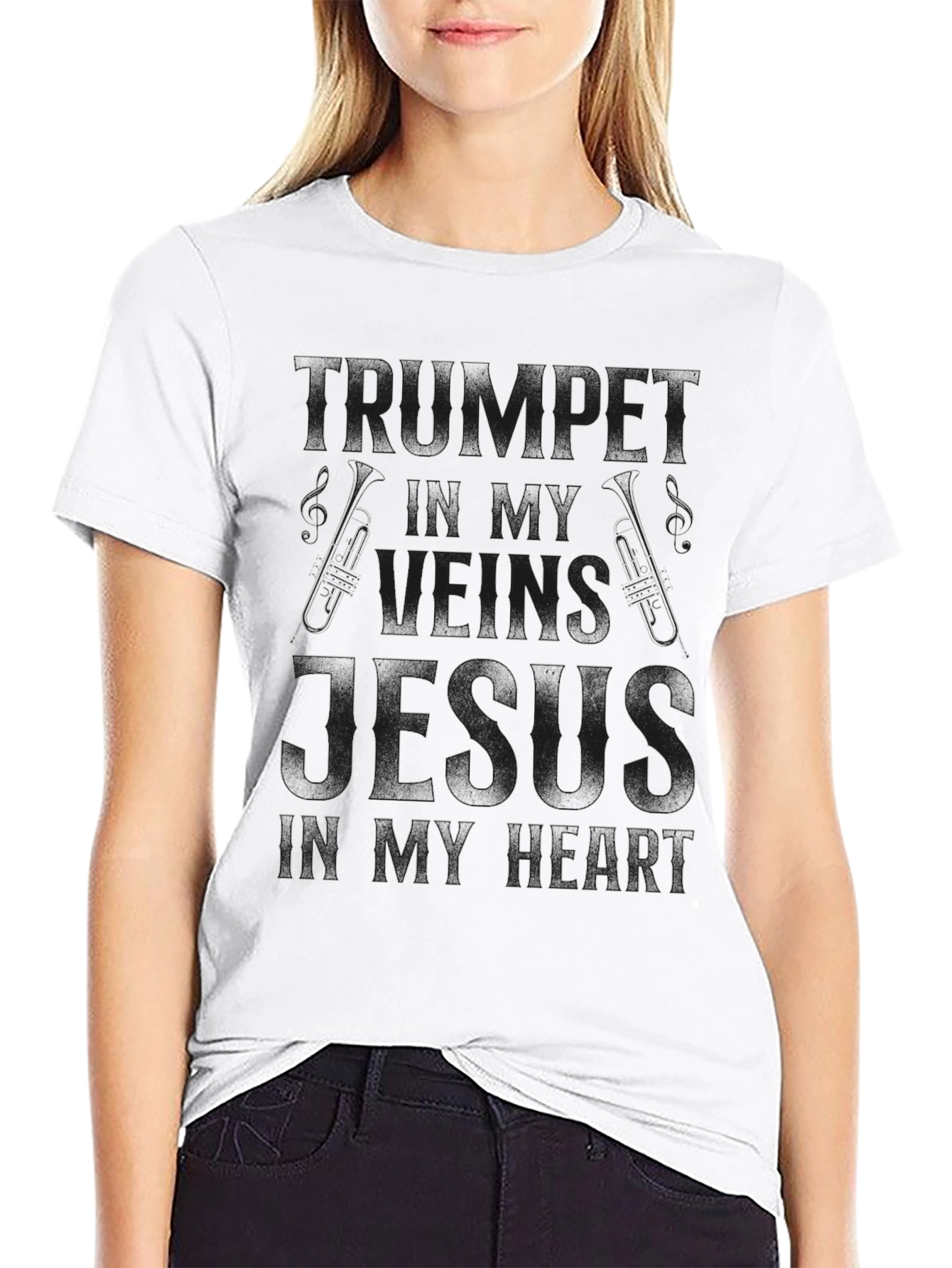 Trumpet In My Veins Graphic T-Shirt