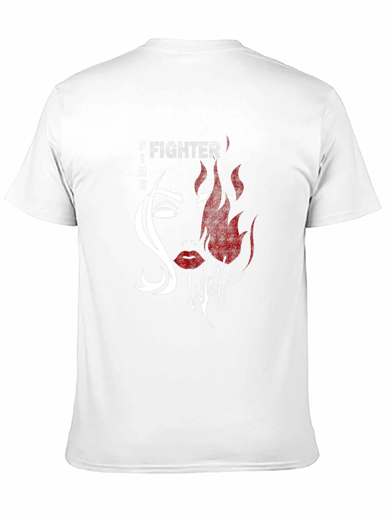 Firefighter Wife Graphic Tee - Black