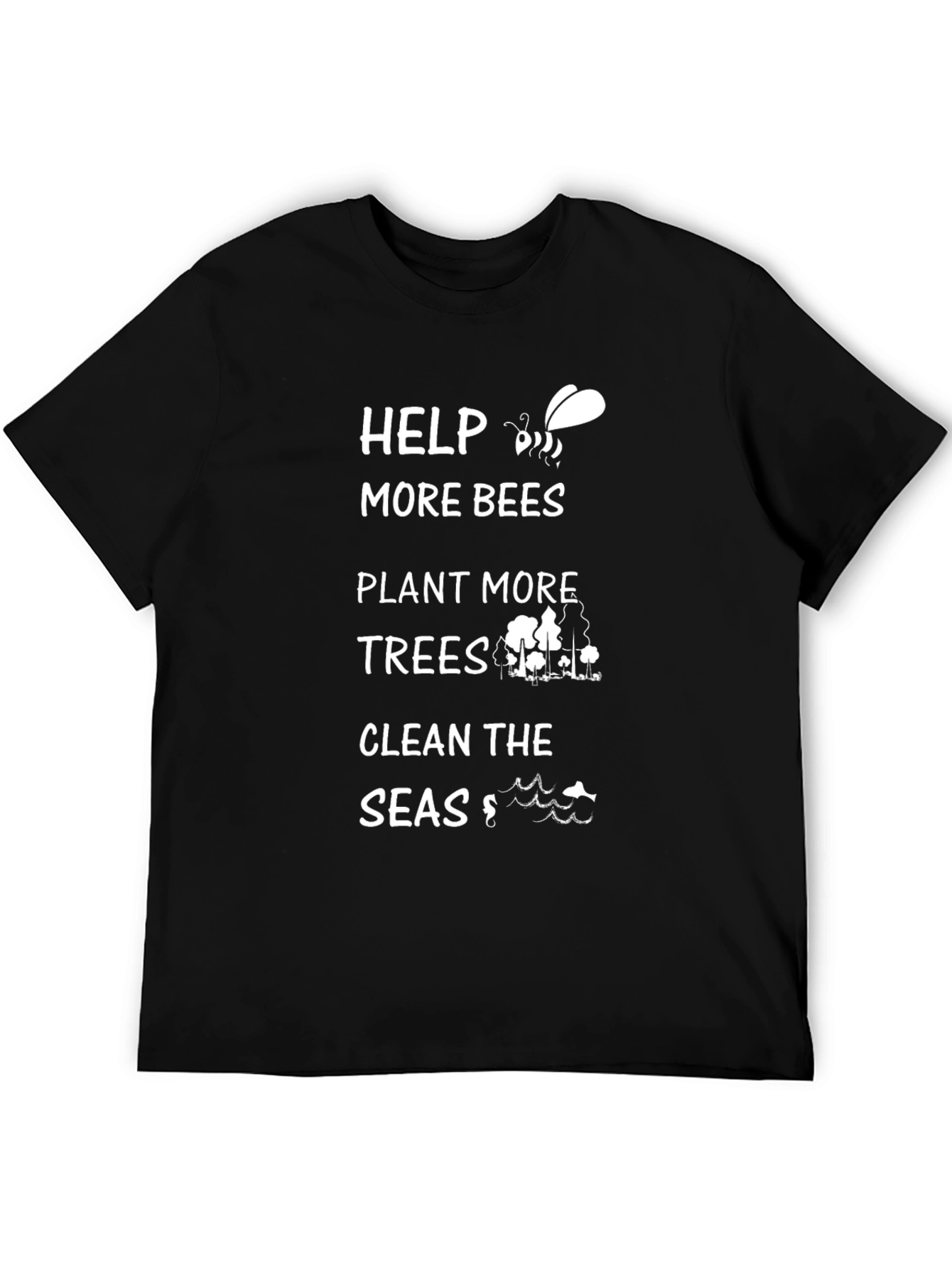 Eco-Friendly Graphic Tee: Help More Bees Plant Trees