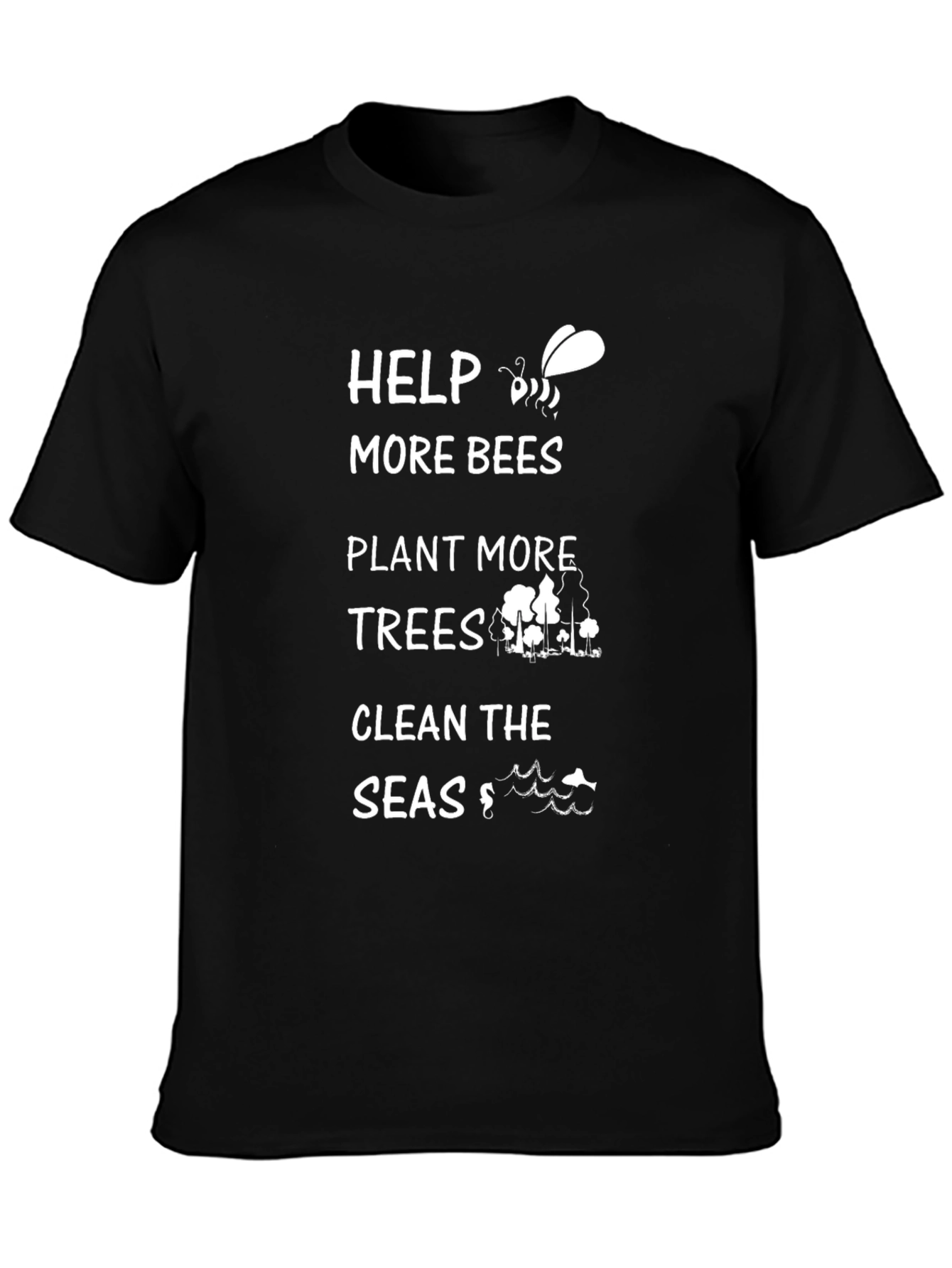 Eco-Friendly Graphic Tee: Help More Bees Plant Trees