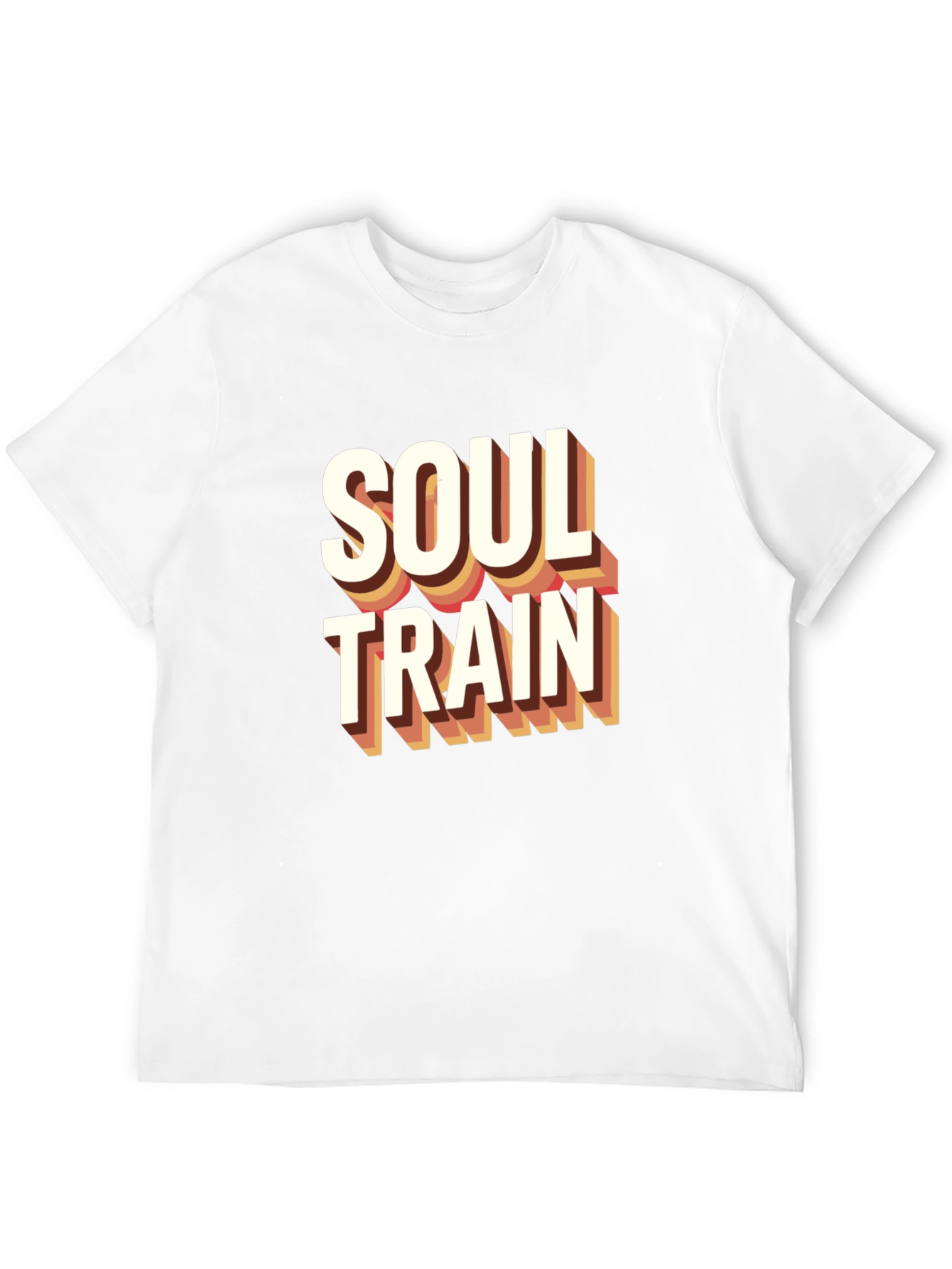 Soul Train Retro Graphic Tee - Black Cotton