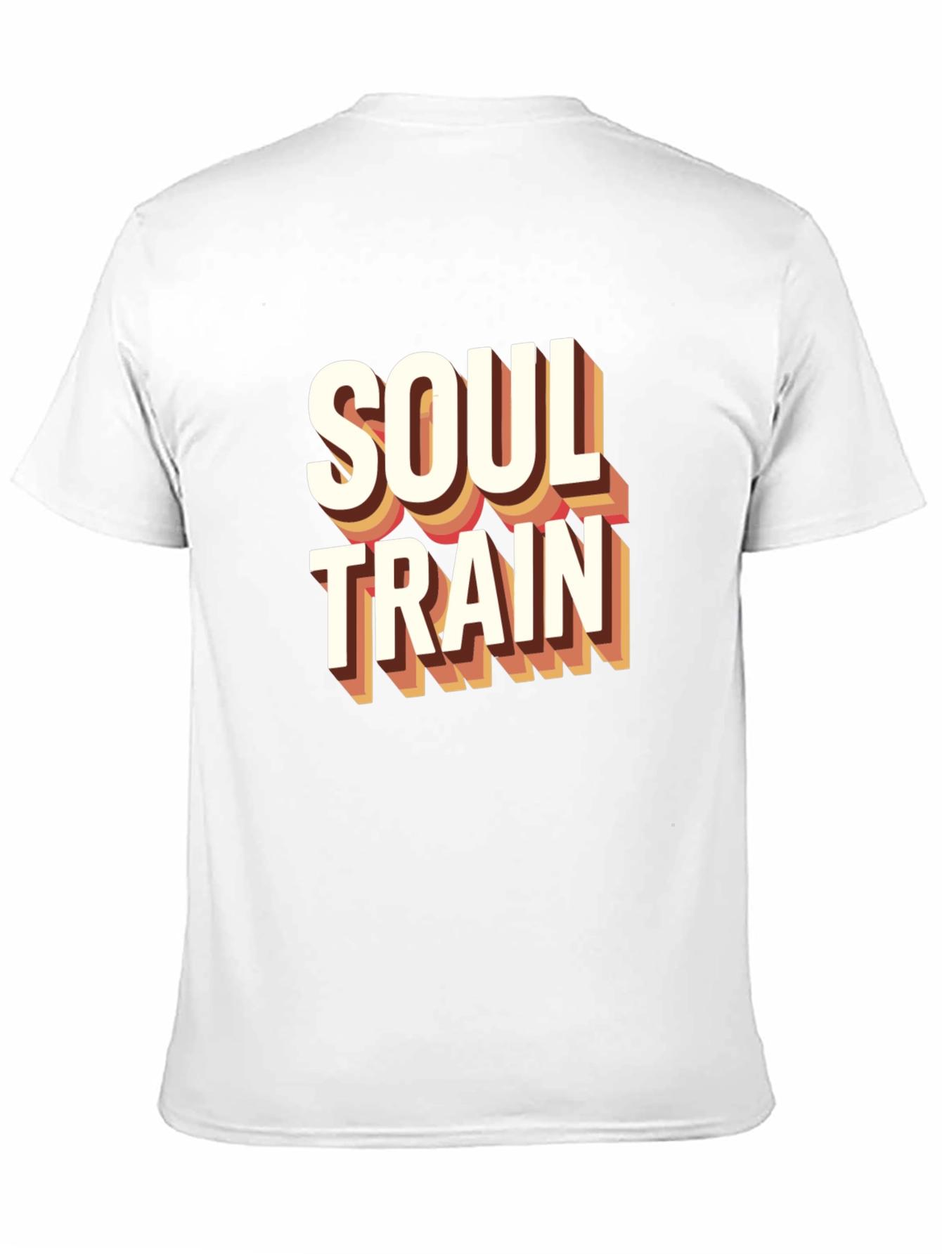 Soul Train Retro Graphic Tee - Black Cotton