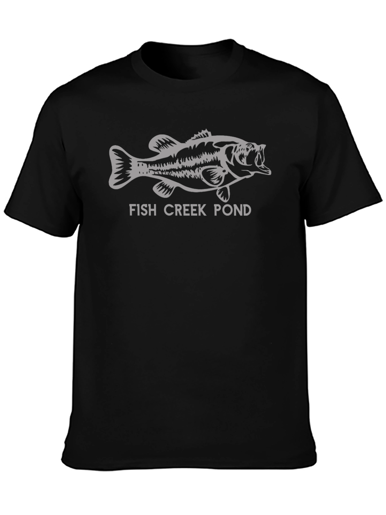 Fish Creek Pond Graphic Tee - Black