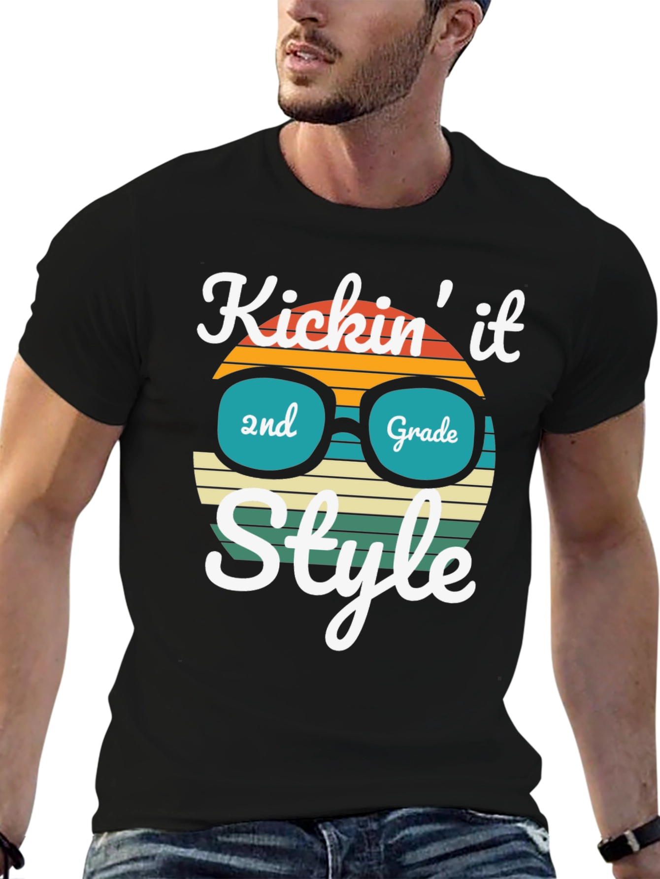 Kicking It 2nd Grade Style T-Shirt