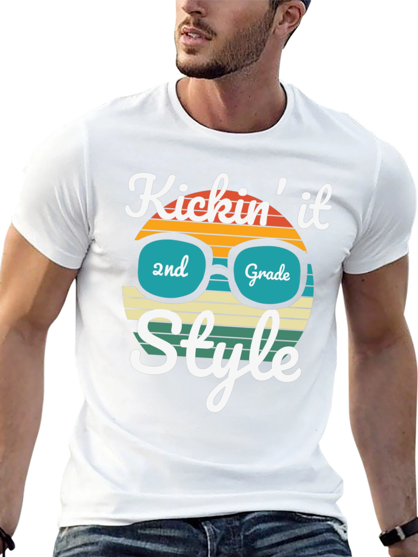 Kicking It 2nd Grade Style T-Shirt