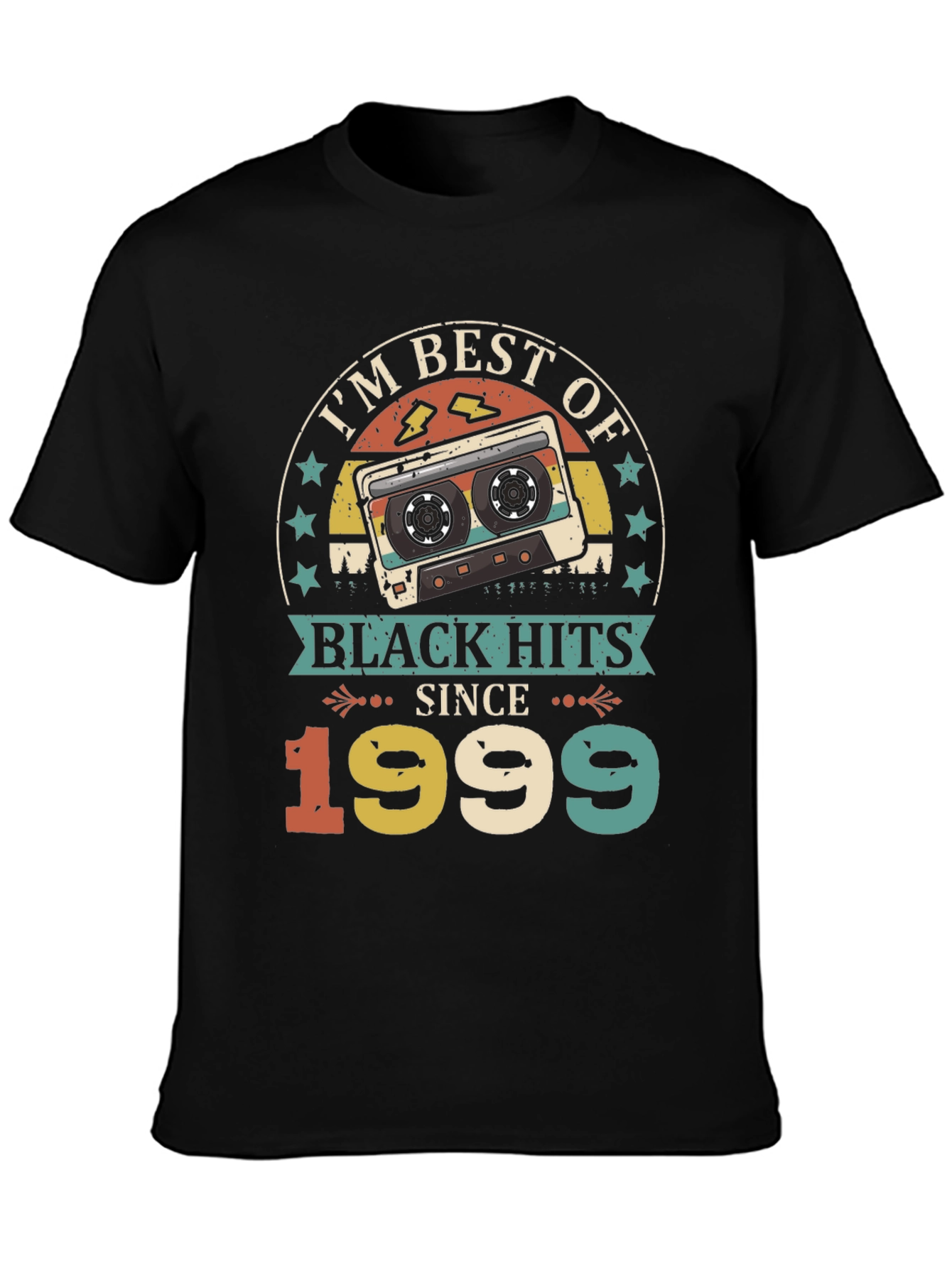 Best of Black Hits Since 1999 Cassette Tape T-Shirt
