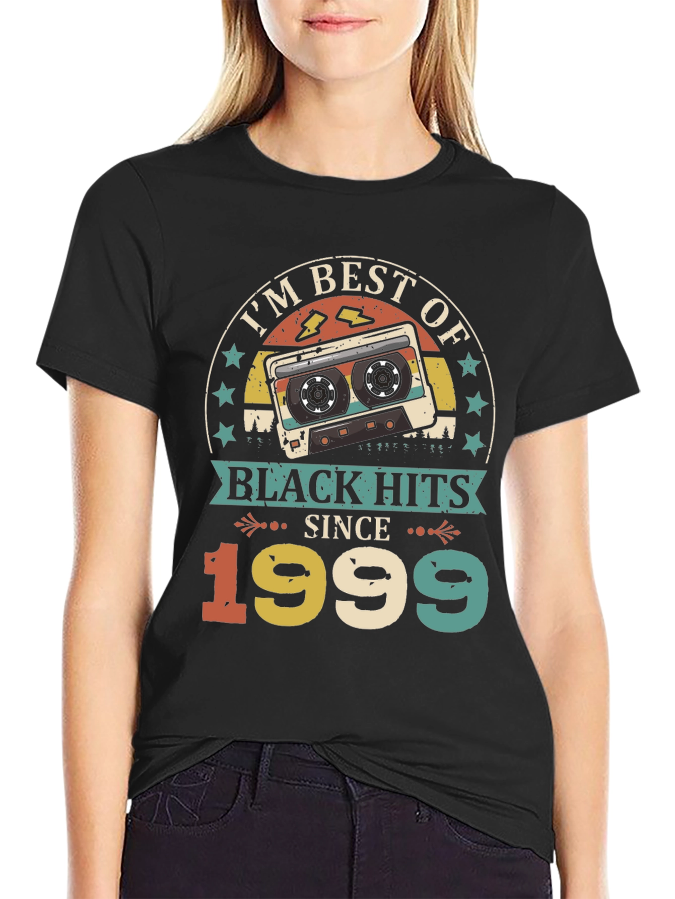 Best of Black Hits Since 1999 Cassette Tape T-Shirt