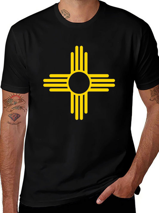 New Mexico Zia Sun Symbol Graphic Tee