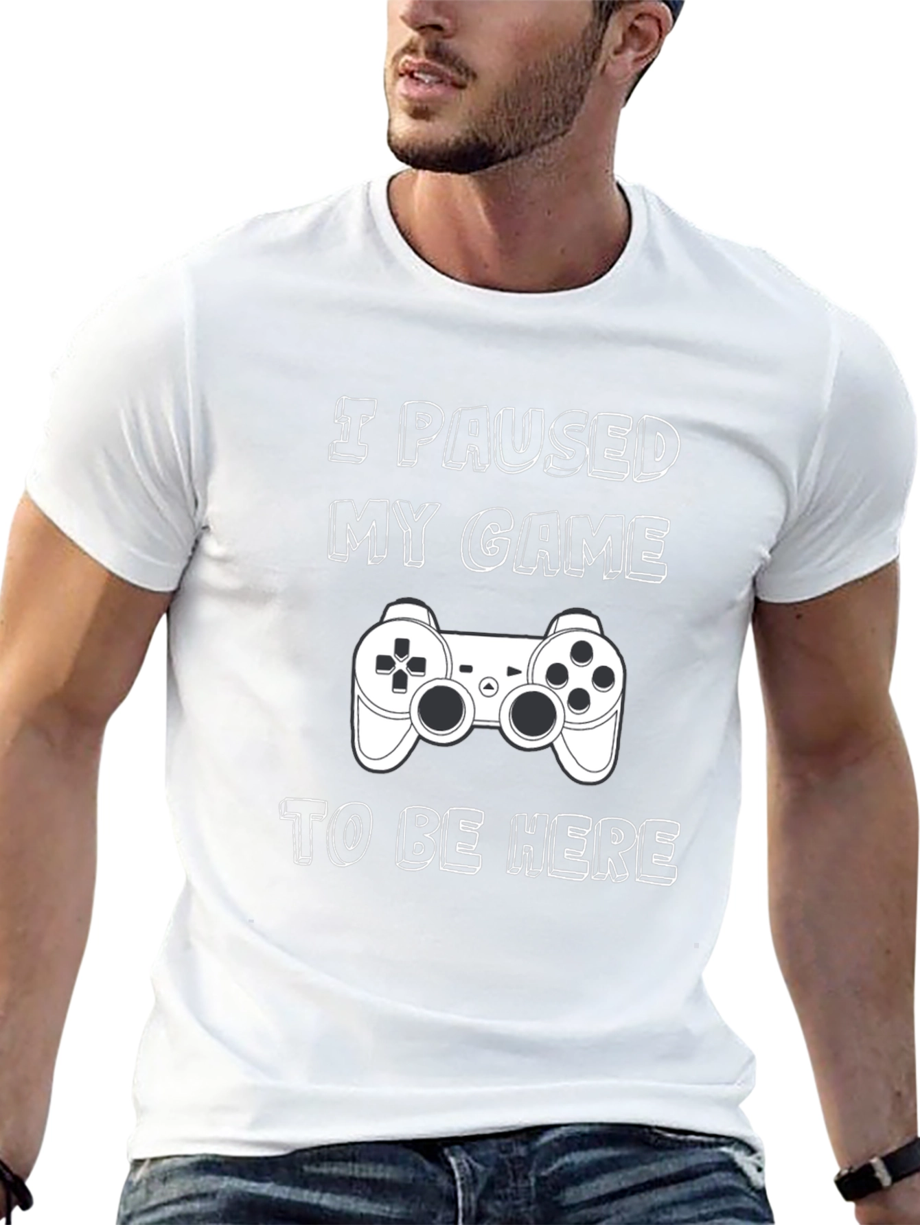 Gamer T-Shirt: I Paused My Game
