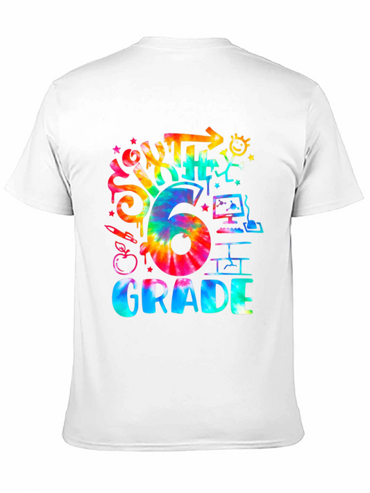 Sixth Grade Tie Dye T-Shirt