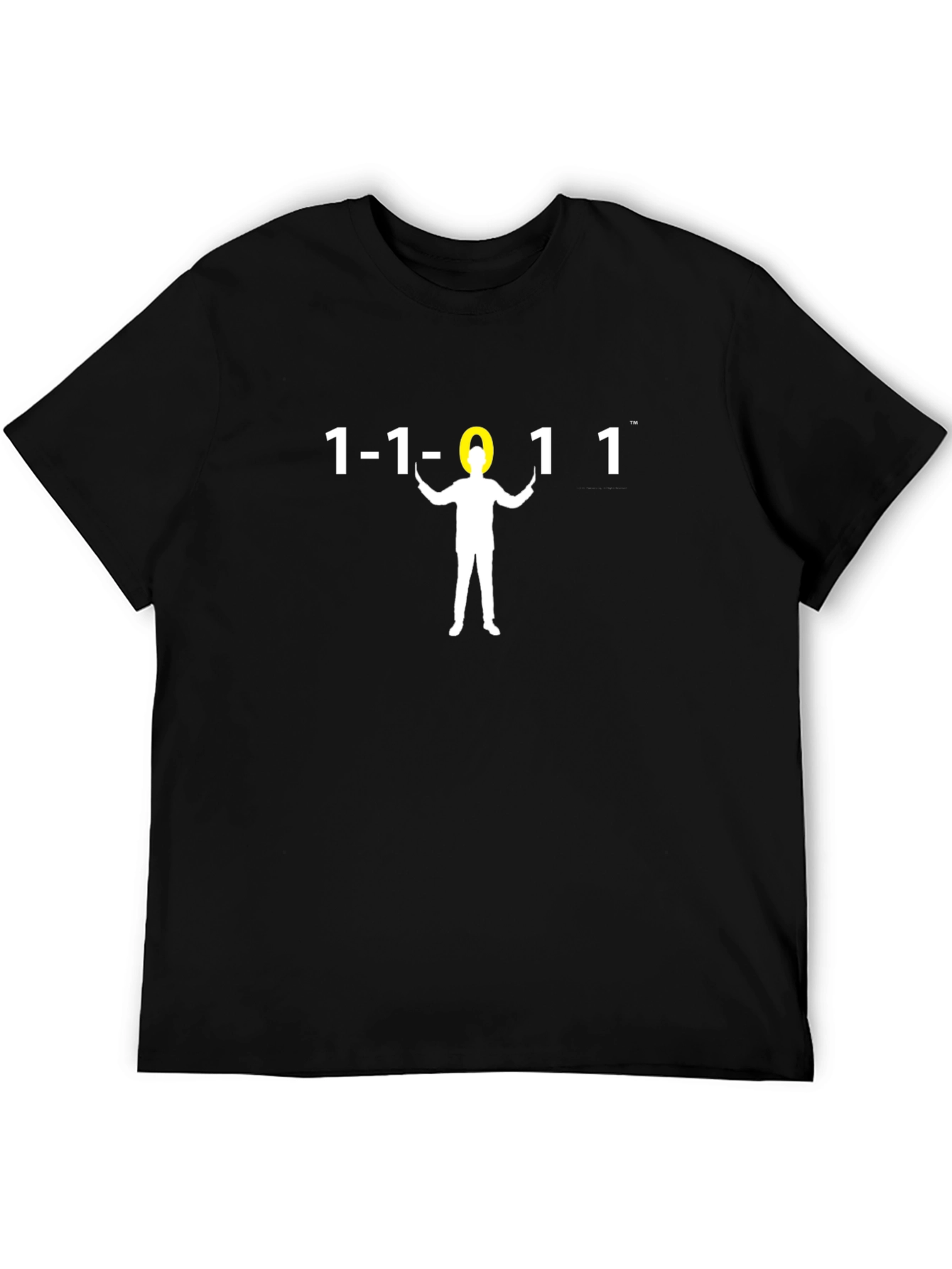Binary Code Graphic T-Shirt