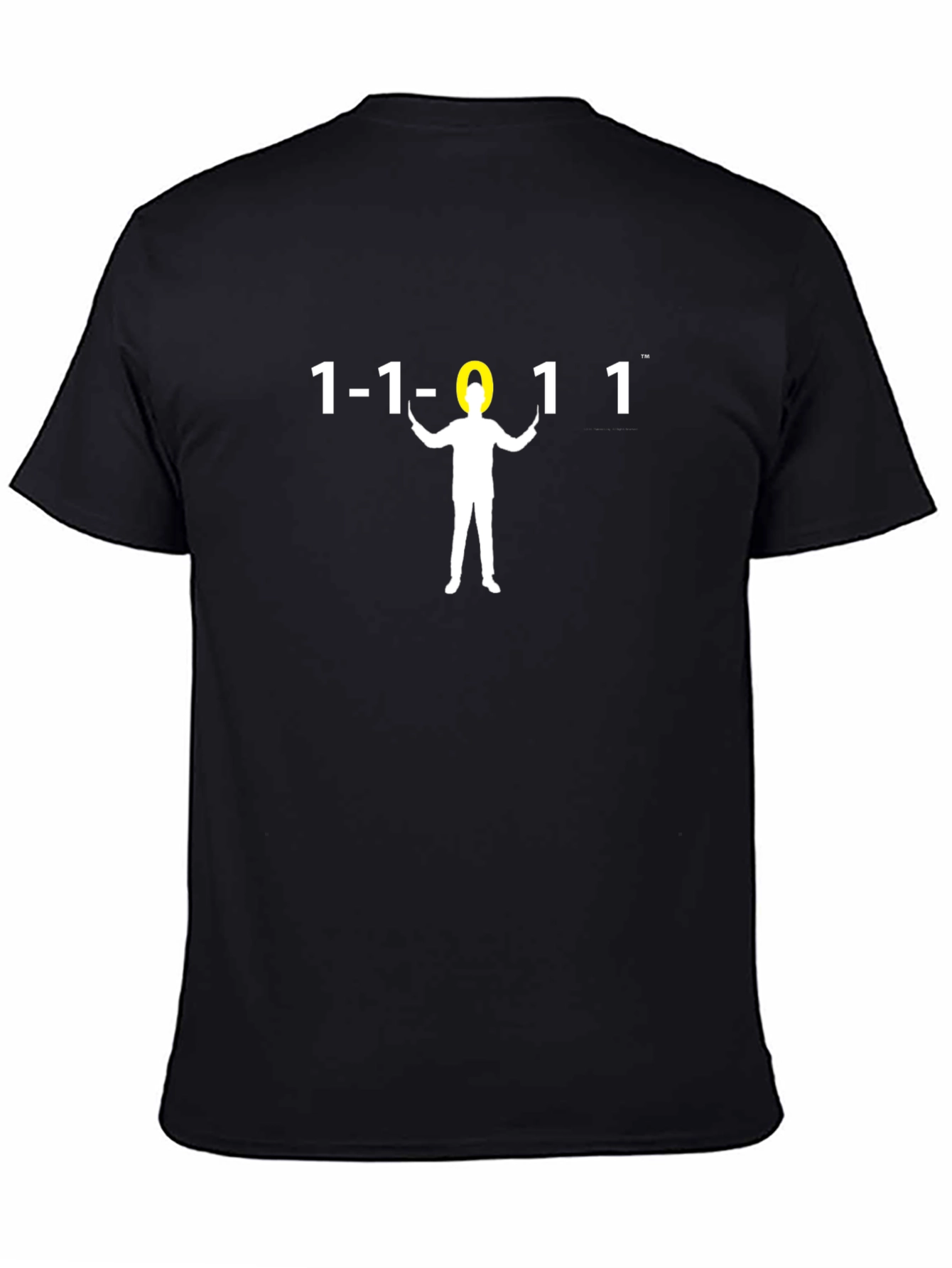 Binary Code Graphic T-Shirt