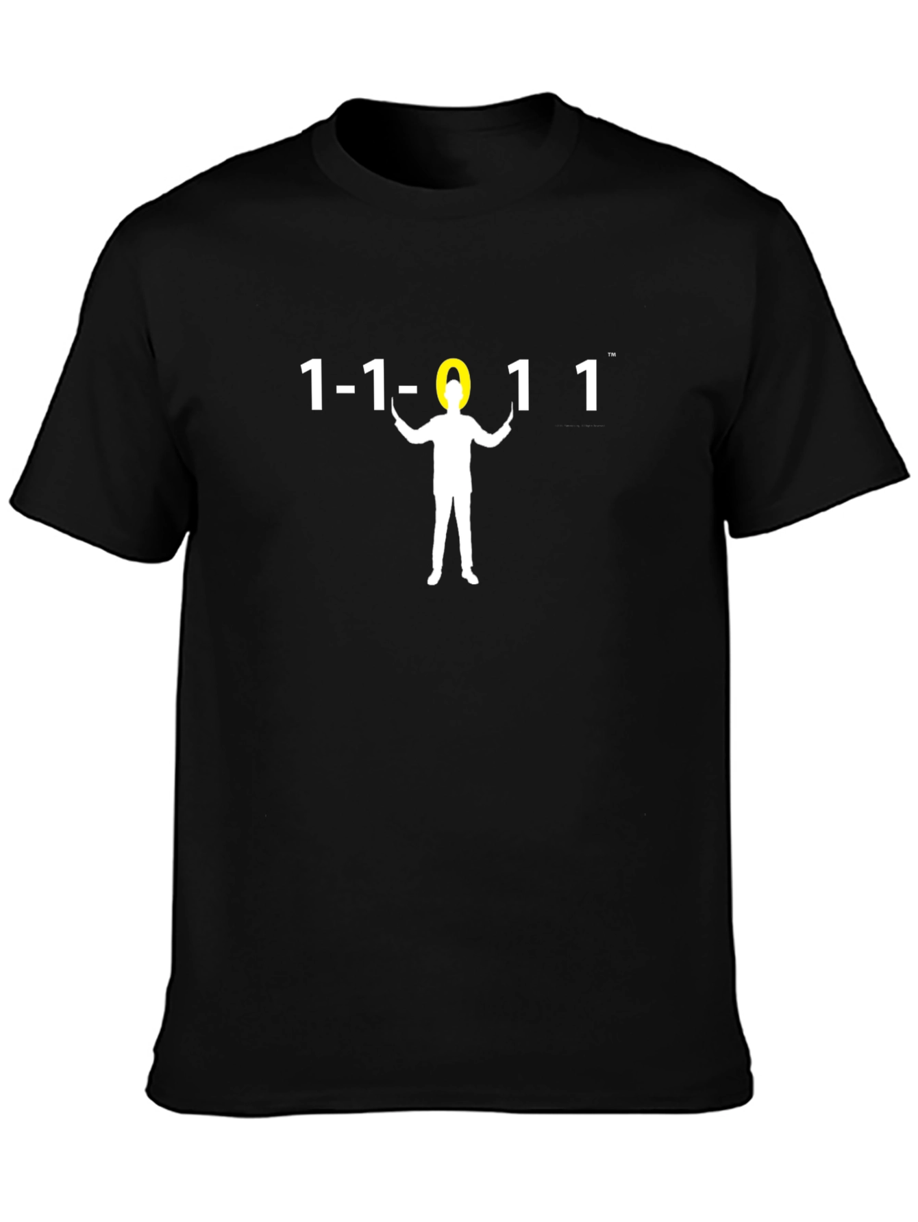 Binary Code Graphic T-Shirt