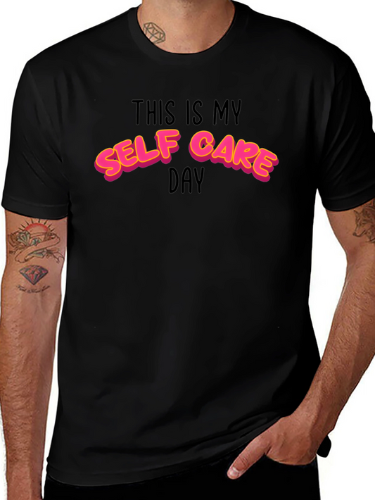 Self Care Day Graphic Tee -  Relax in Style
