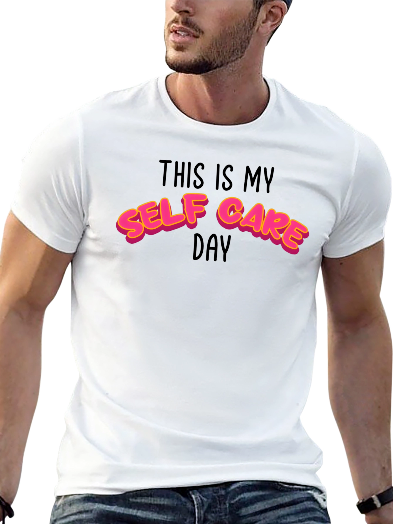 Self Care Day Graphic Tee -  Relax in Style