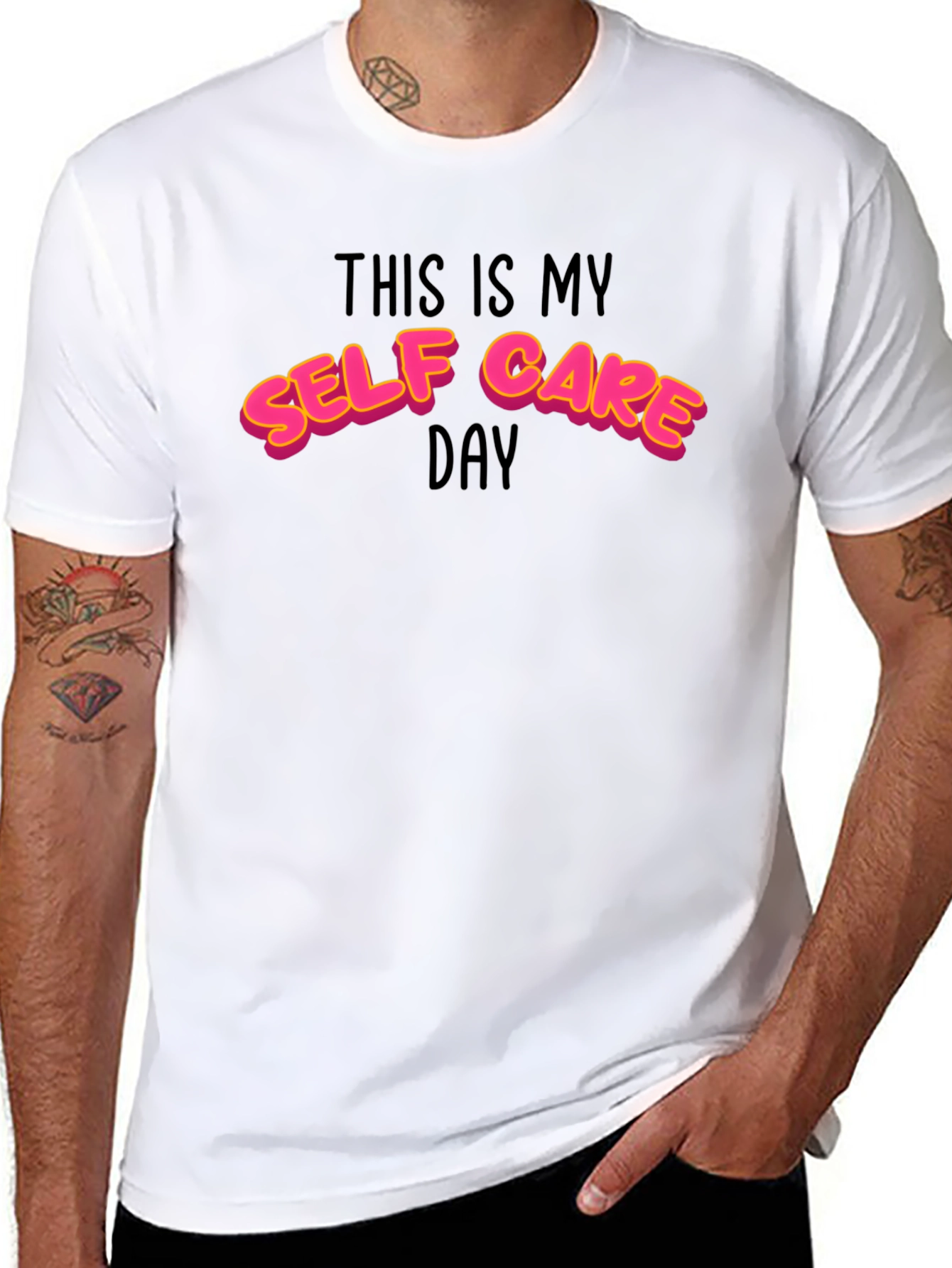 Self Care Day Graphic Tee -  Relax in Style