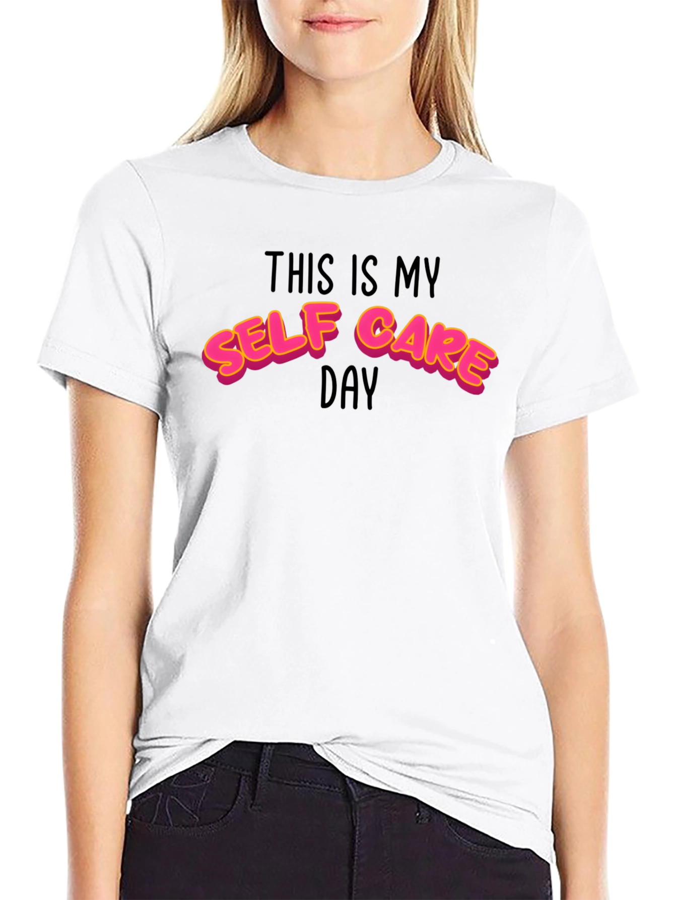 Self Care Day Graphic Tee -  Relax in Style