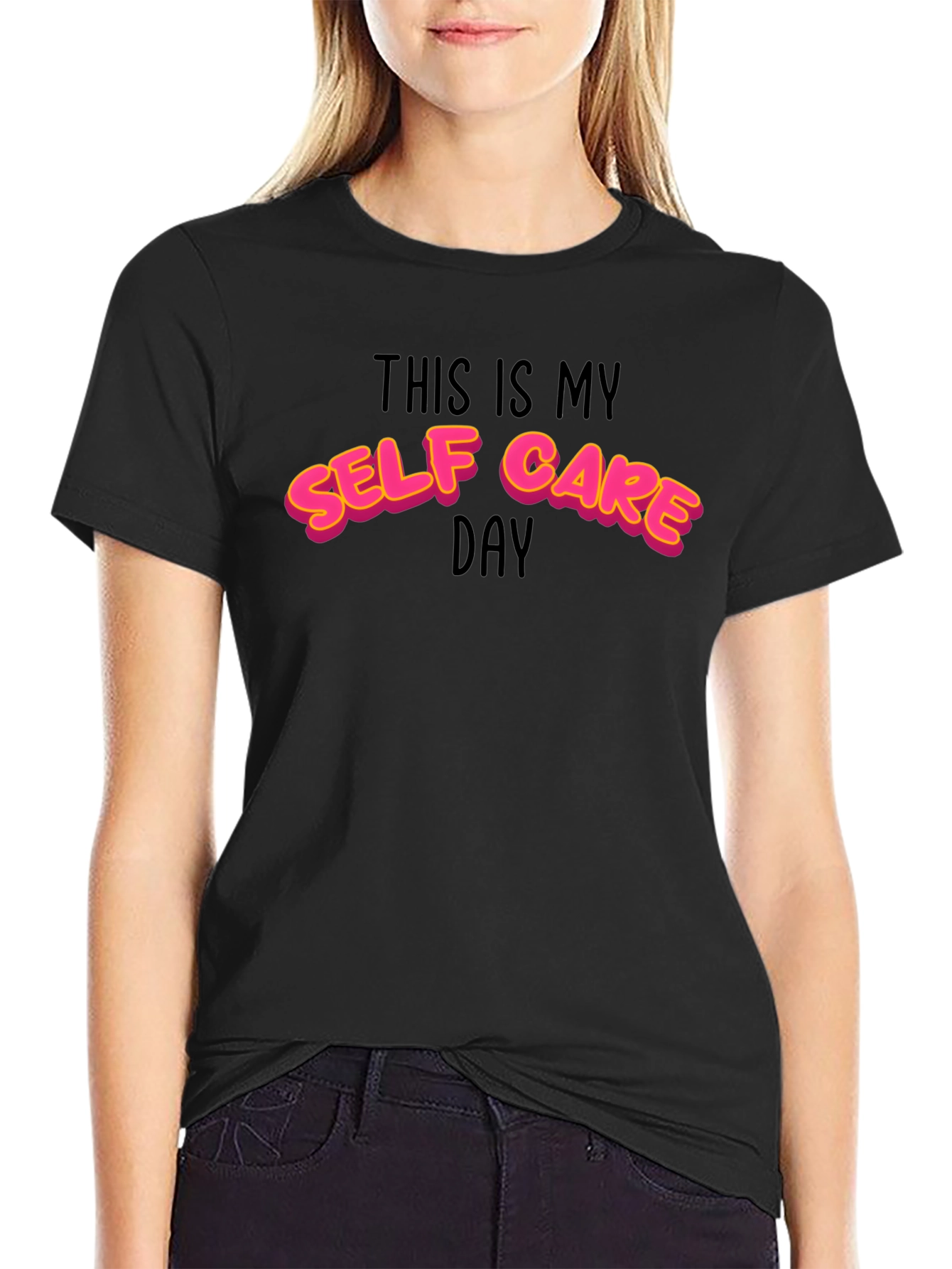 Self Care Day Graphic Tee -  Relax in Style