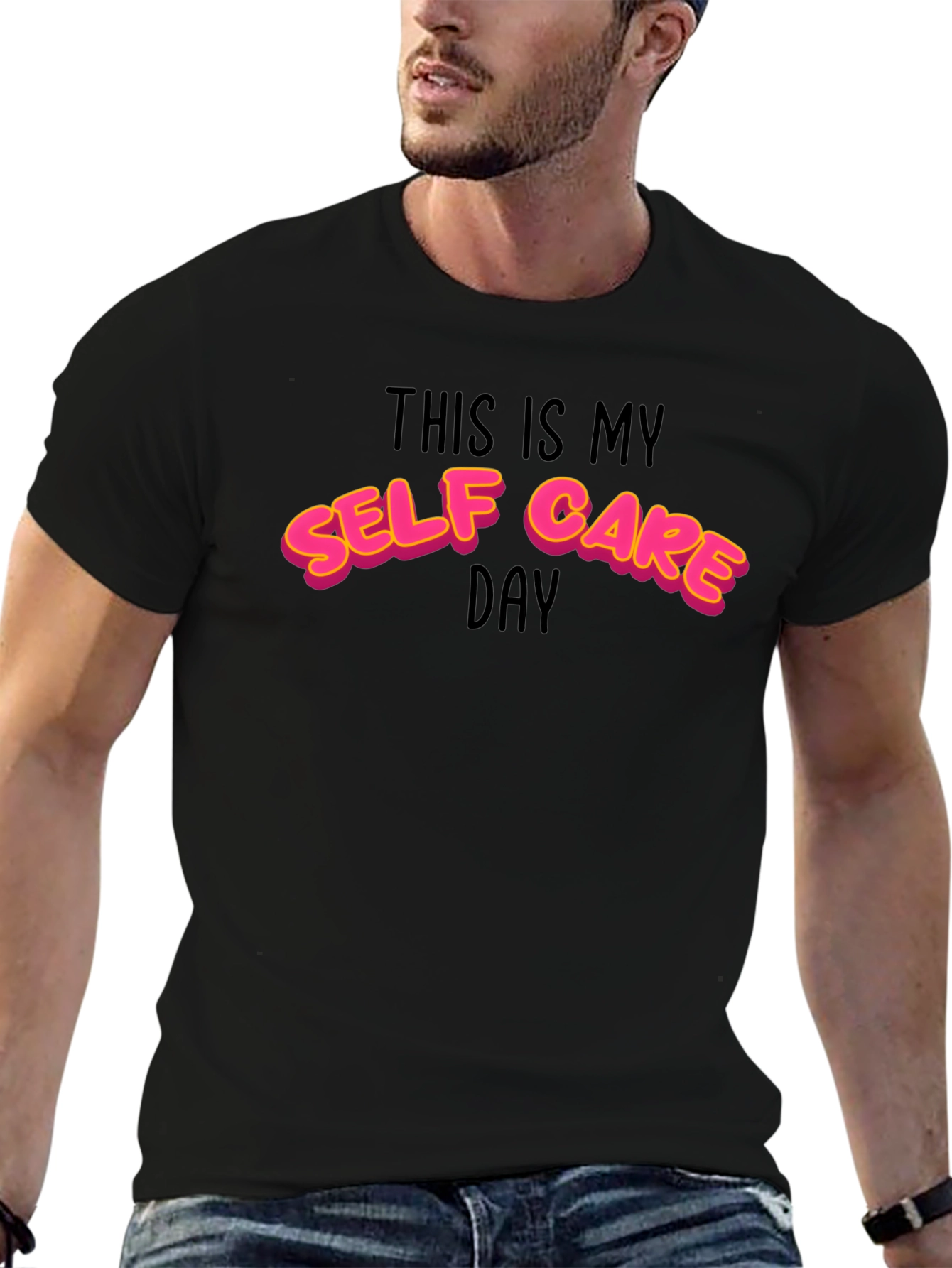 Self Care Day Graphic Tee -  Relax in Style