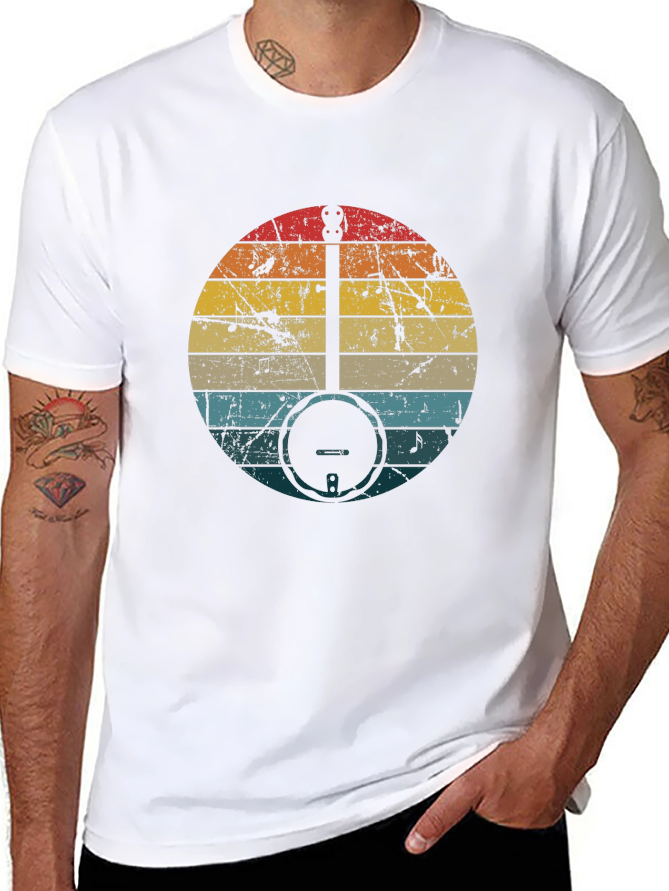Retro Banjo Music T-Shirt