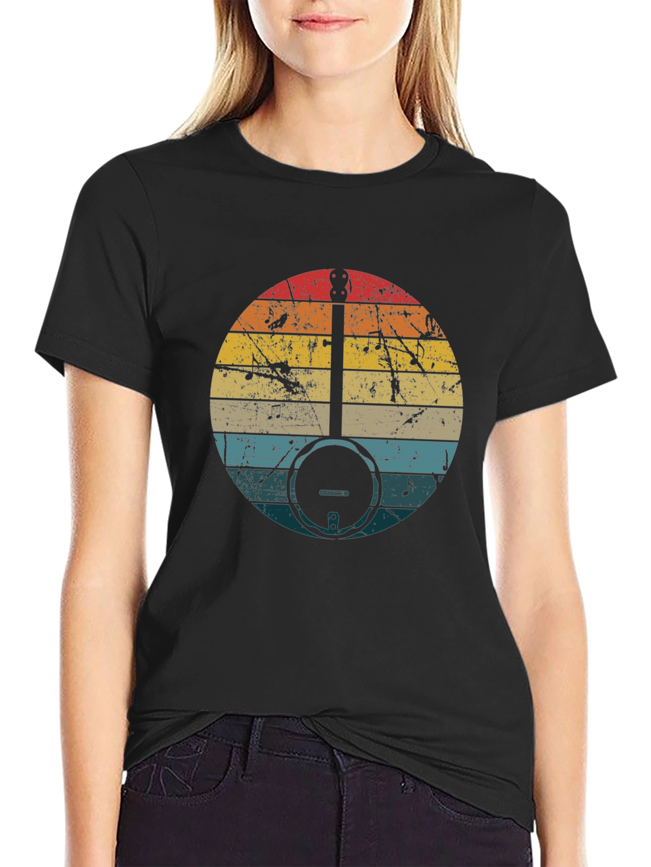 Retro Banjo Music T-Shirt