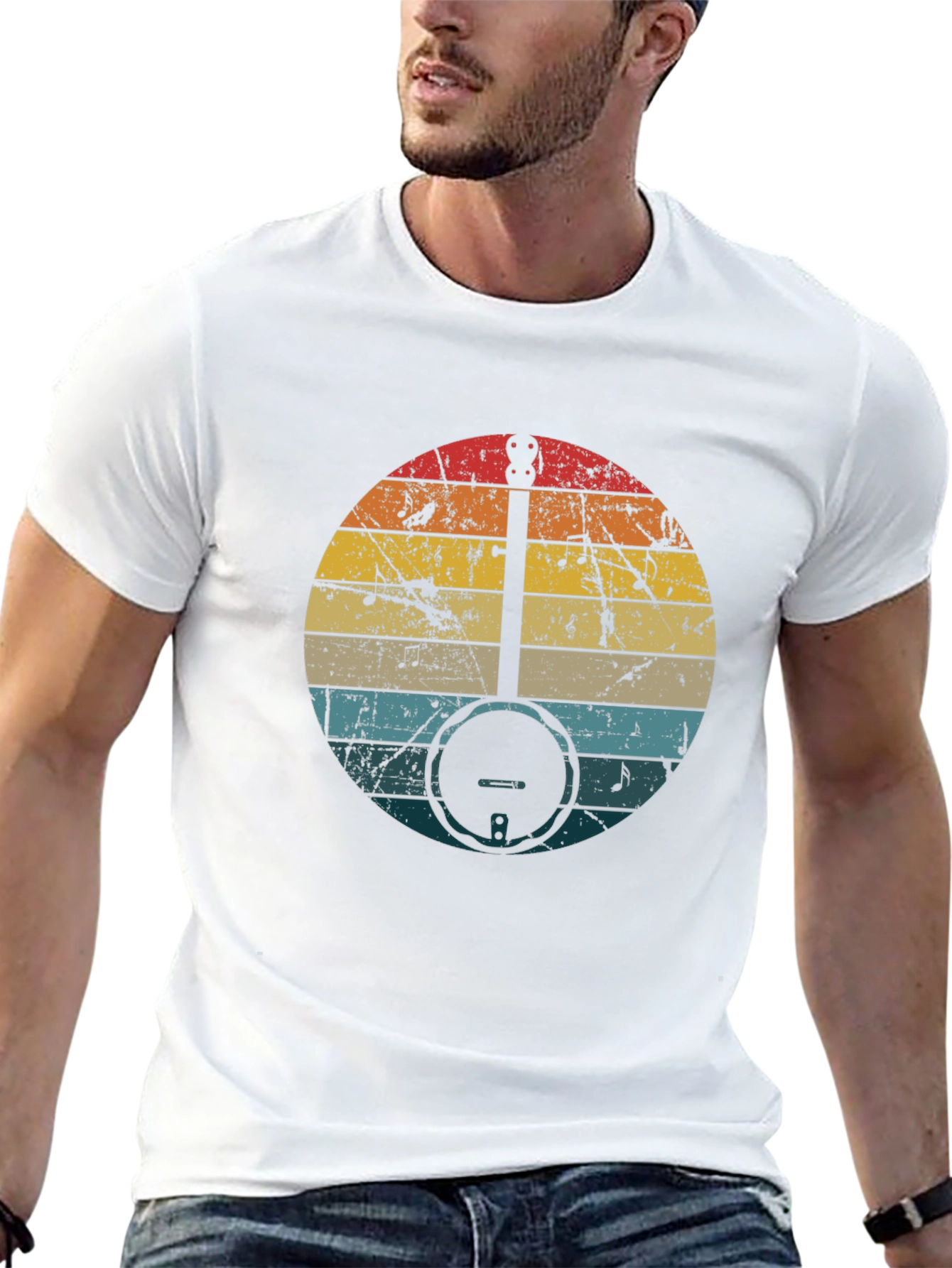 Retro Banjo Music T-Shirt