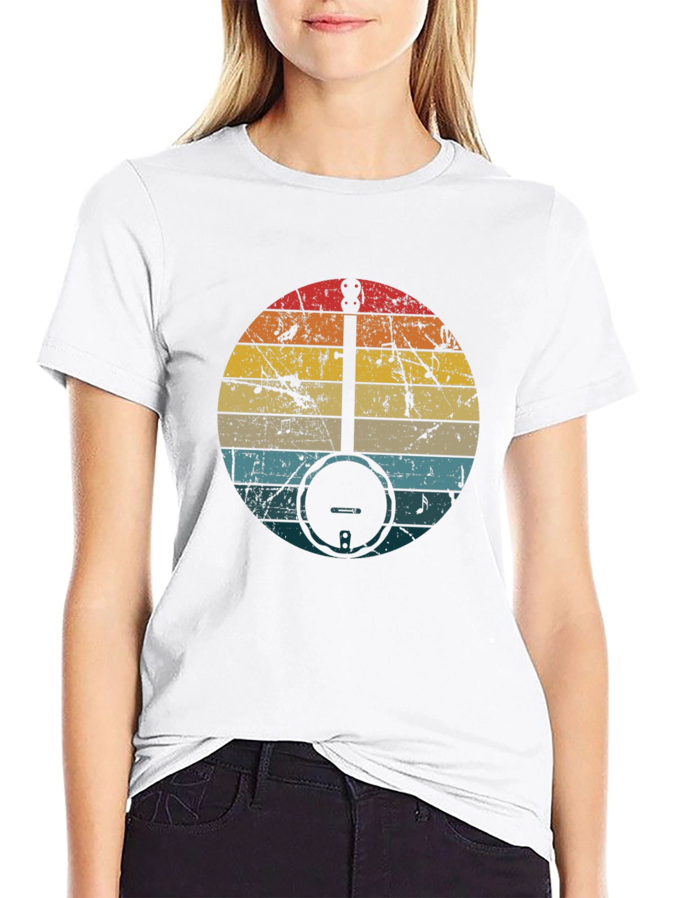 Retro Banjo Music T-Shirt