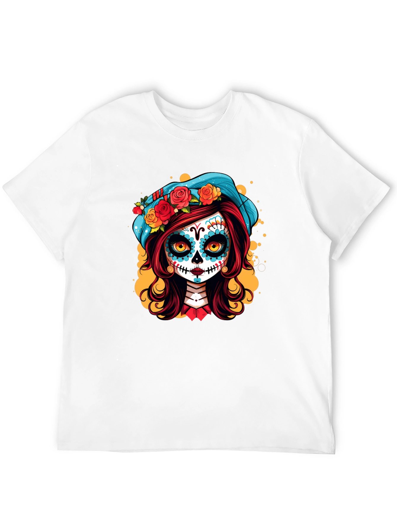 Day of the Dead Sugar Skull Girl T-Shirt