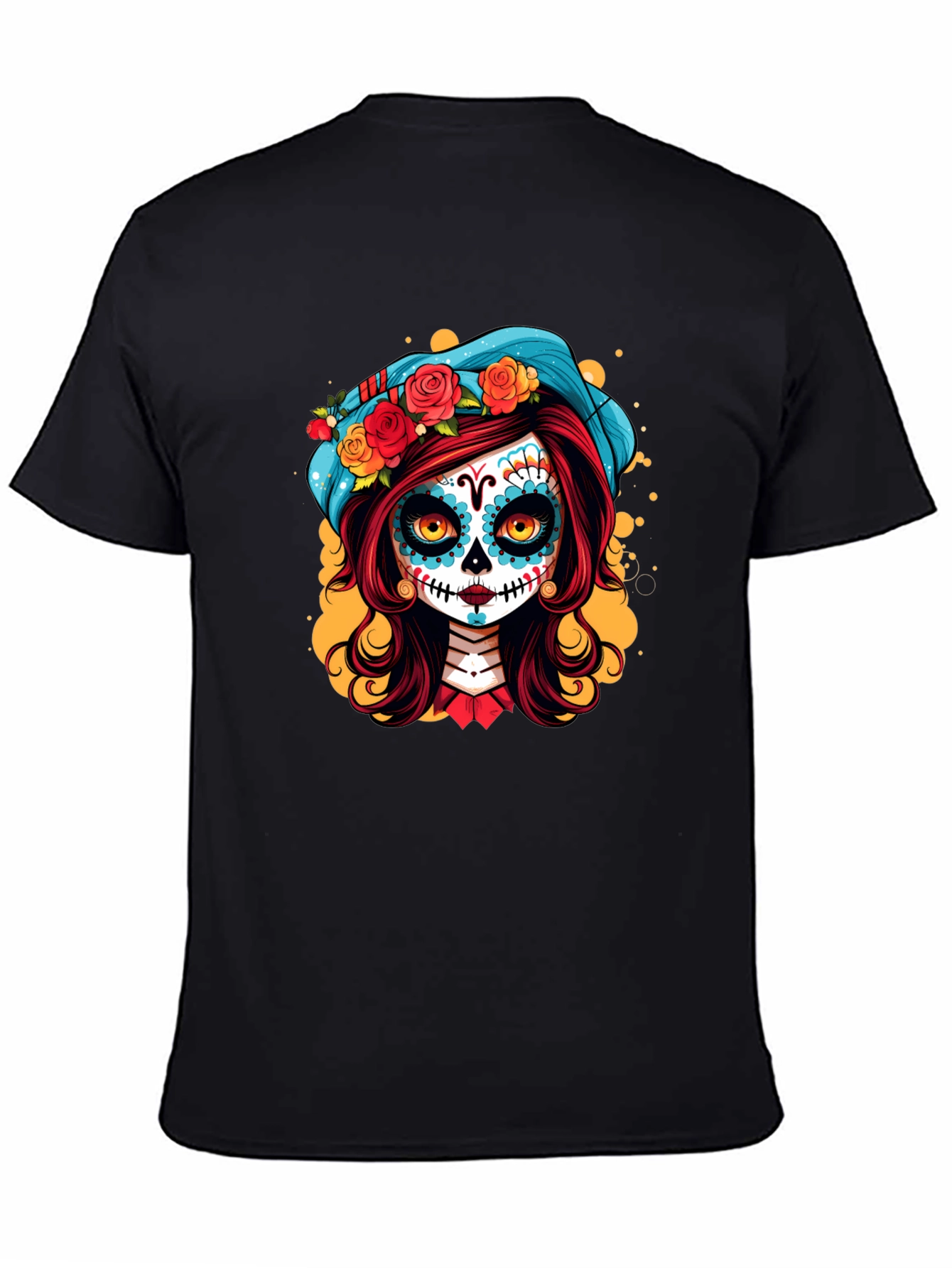 Day of the Dead Sugar Skull Girl T-Shirt