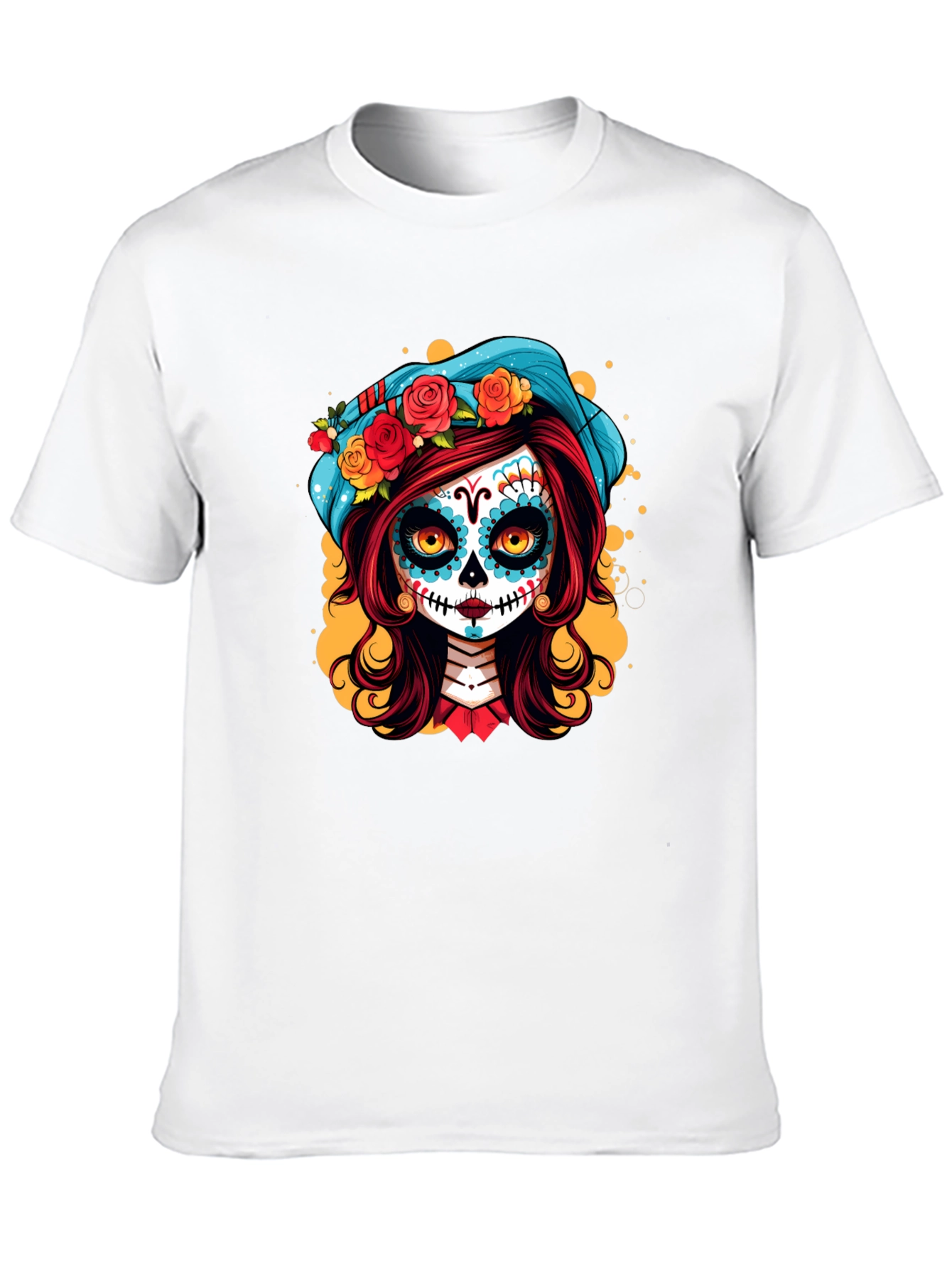 Day of the Dead Sugar Skull Girl T-Shirt