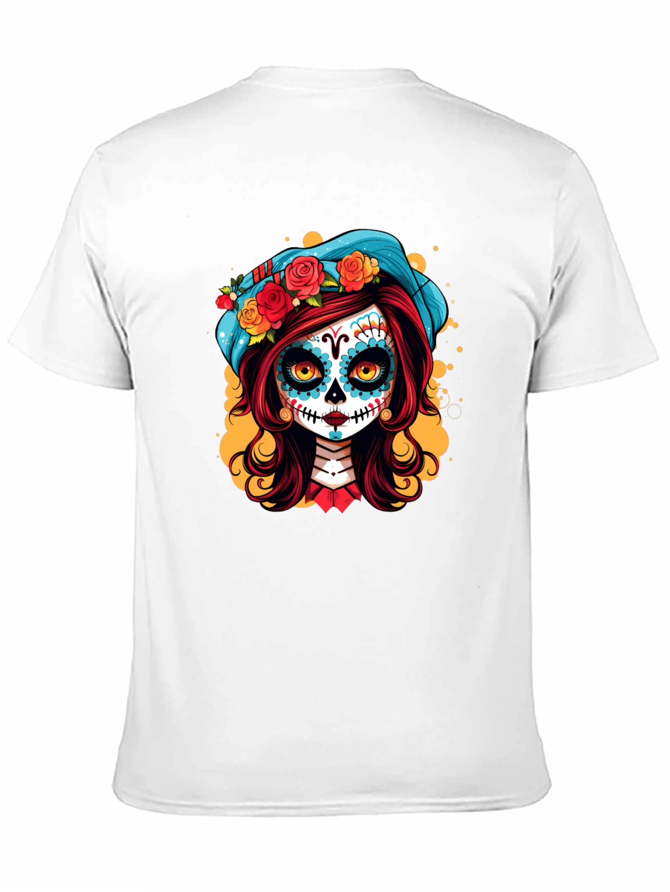 Day of the Dead Sugar Skull Girl T-Shirt