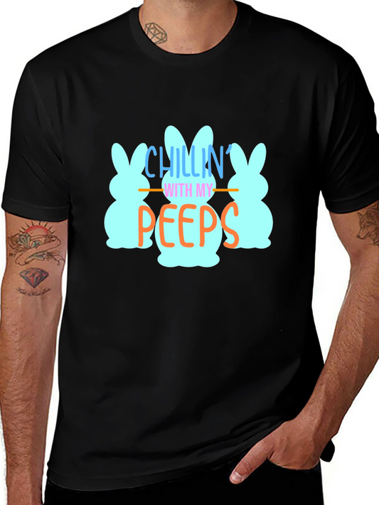 Chillin With My Peeps Easter T-Shirt