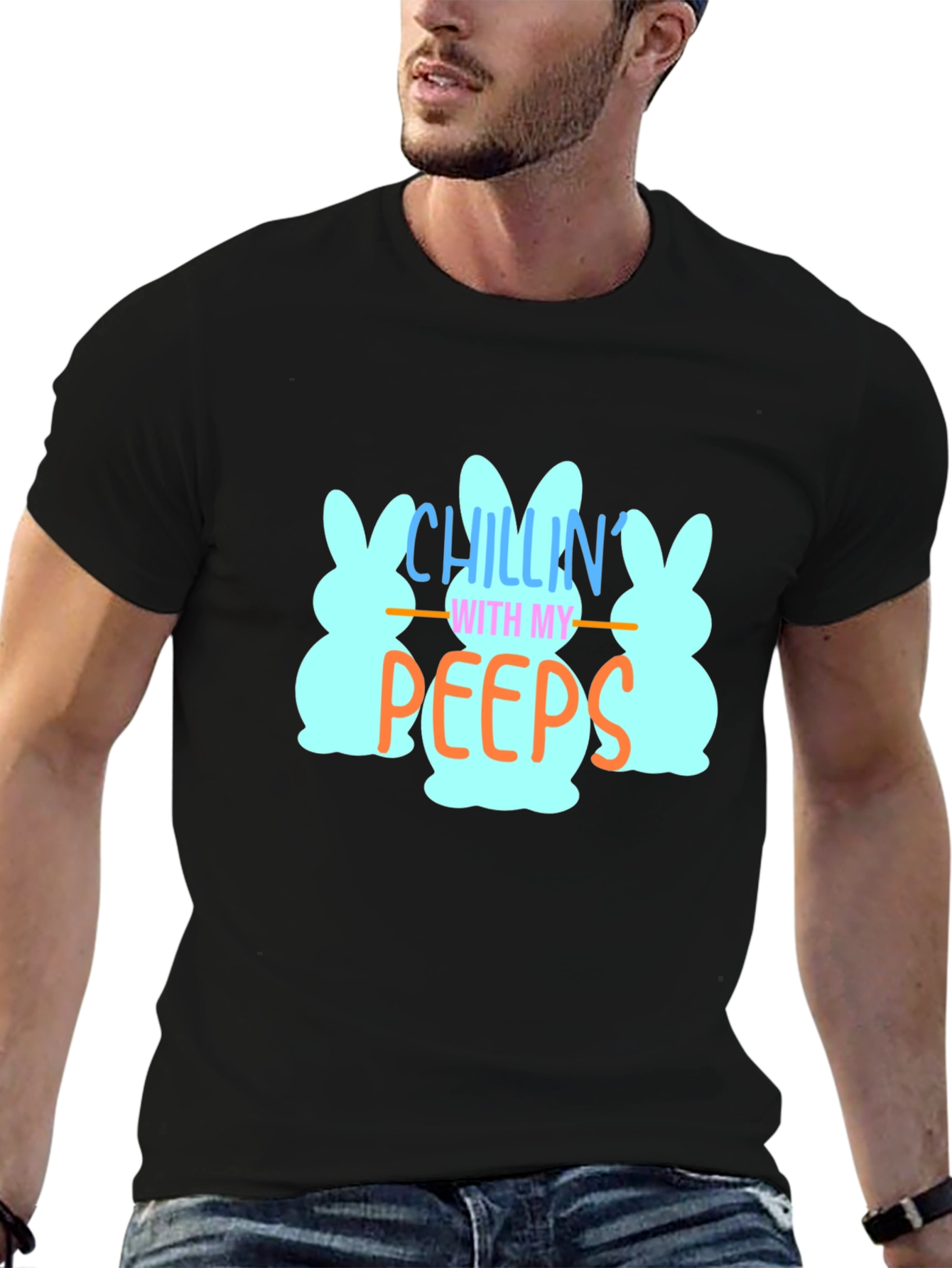 Chillin With My Peeps Easter T-Shirt