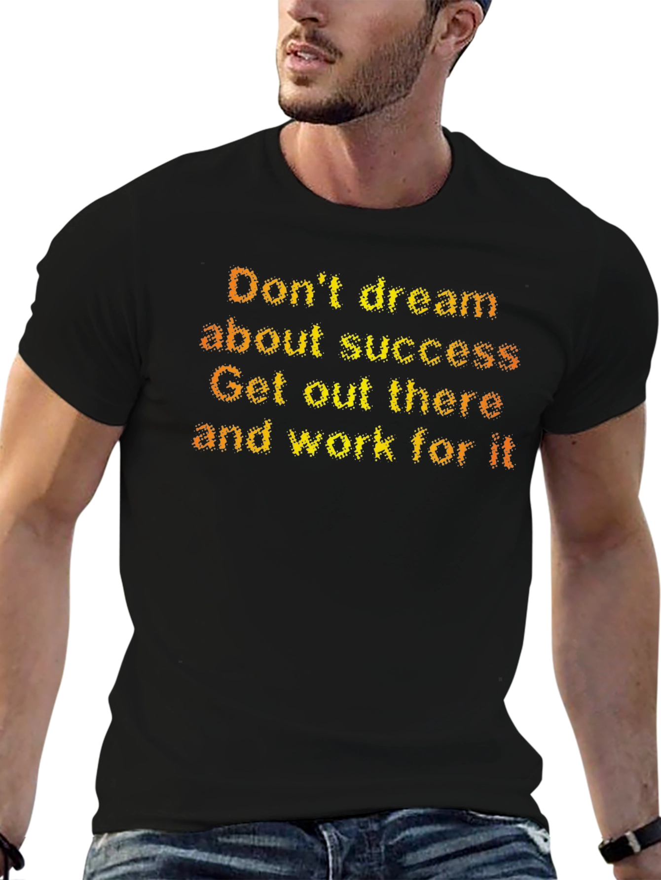 Motivational Graphic Tee - Work For It