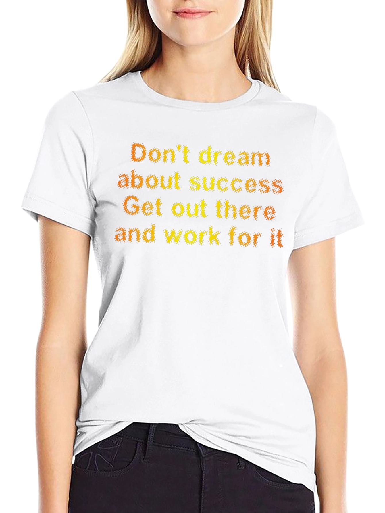 Motivational Graphic Tee - Work For It