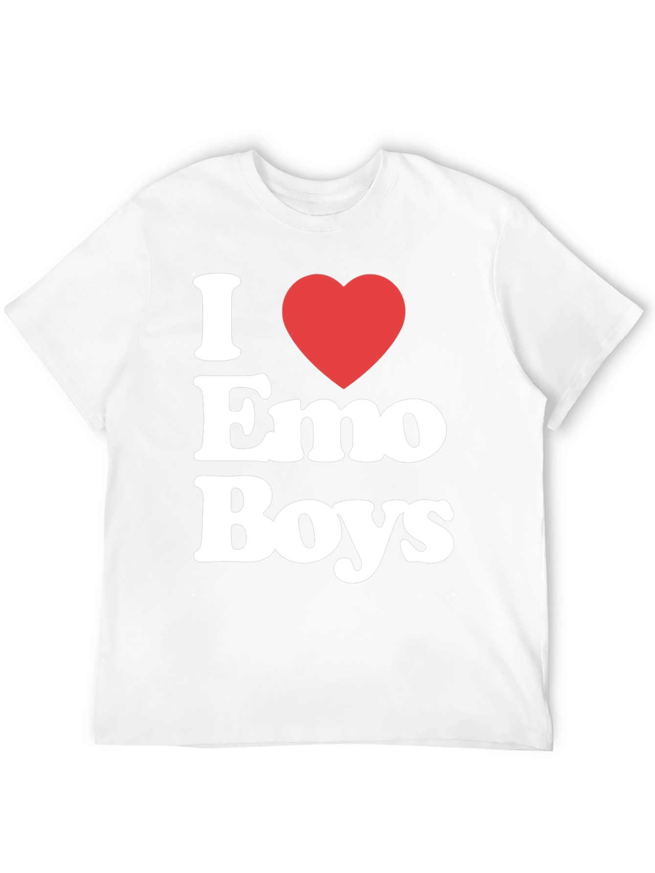 I Heart Emo Boys Graphic Tee